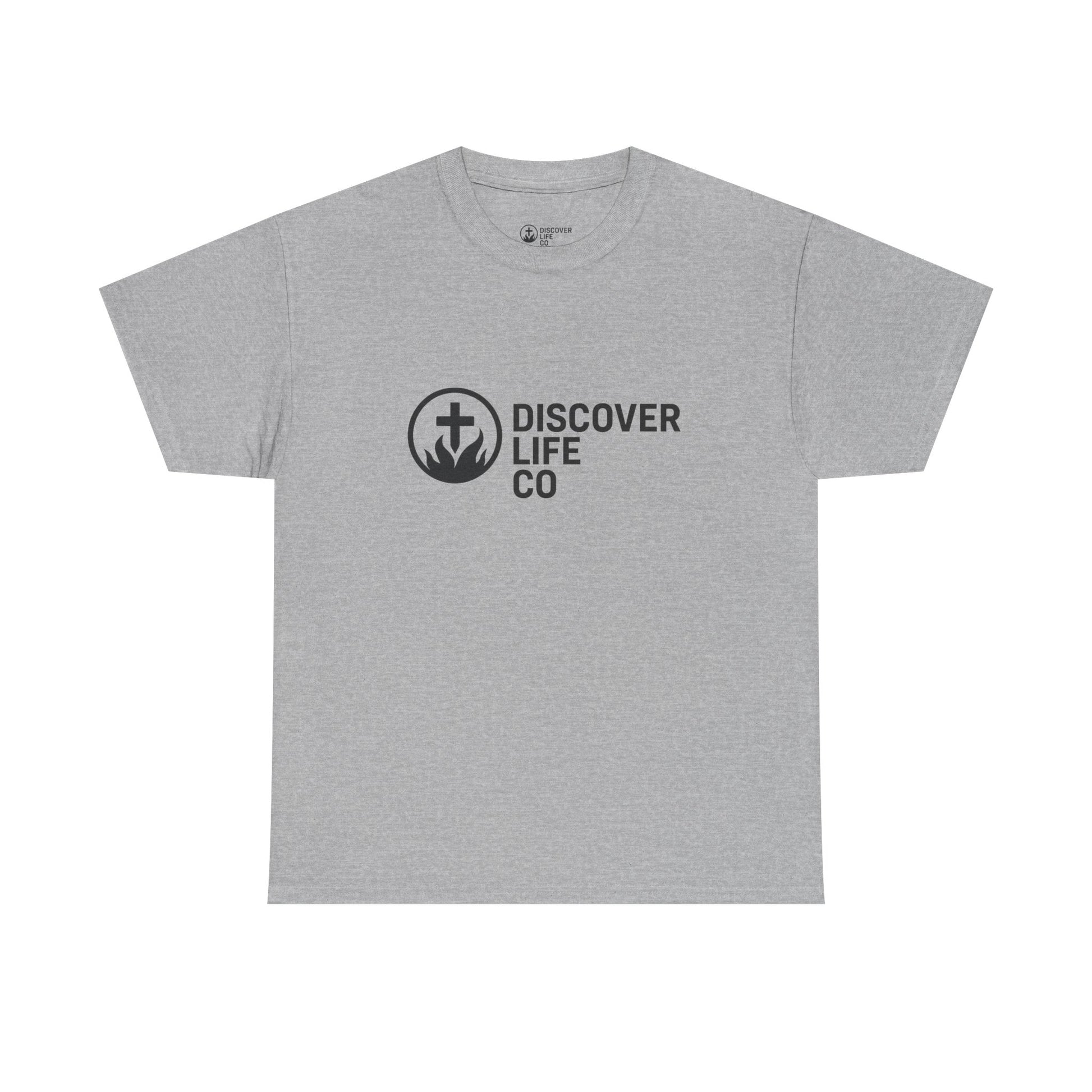 "A yes from God blesses you" Discover Life Unisex Heavy Cotton Tee - Inspirational Christian Shirt, Faith-Based Gift, Everyday Wear, Spiritual Apparel