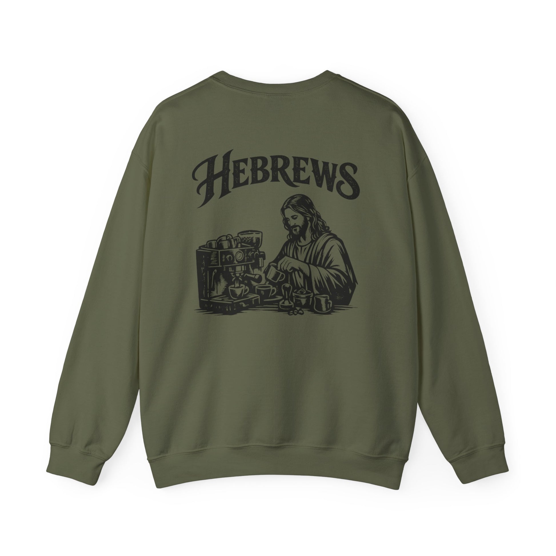 "Hebrews Espresso" Women's Crewneck