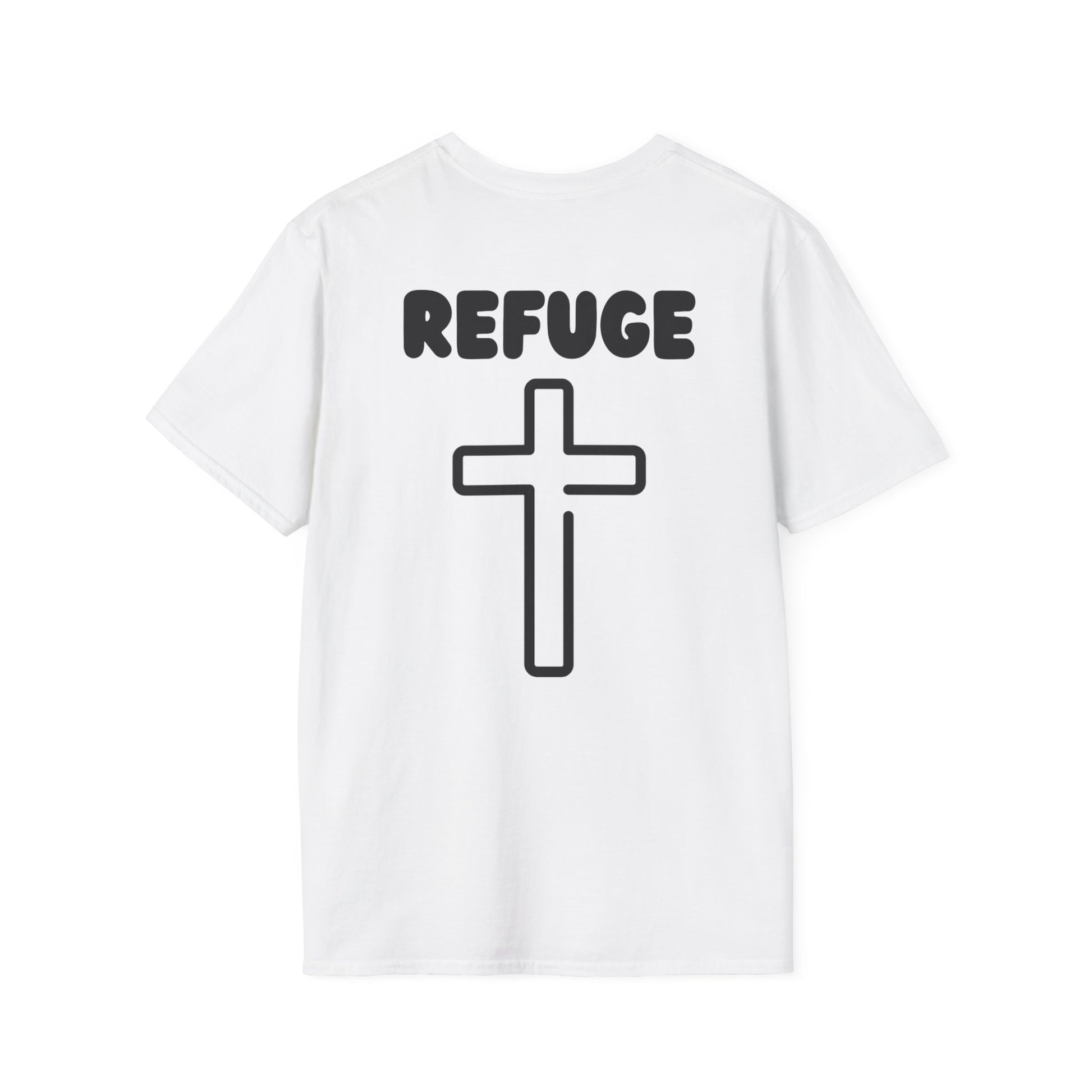 "Refuge, Cross" Men's T-Shirt