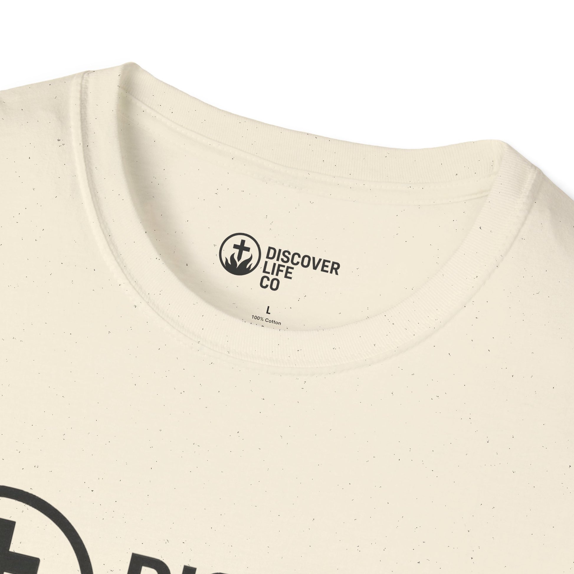 Faith-Inspired T-Shirt - Discover Life Co, Inspirational Apparel, Christian Clothing, Spreading Hope, Everyday Wear