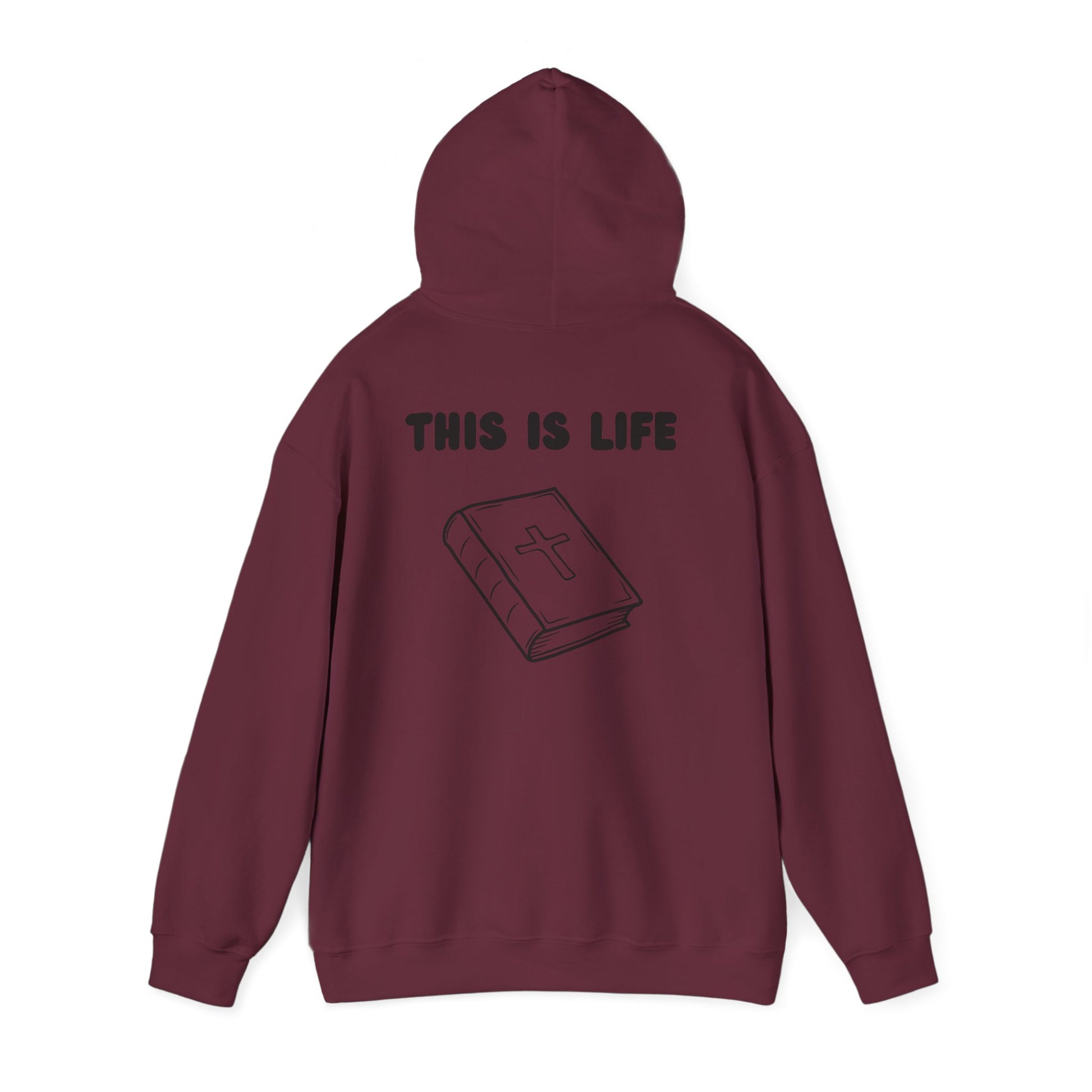 "This is life, bible" Men's Sweatshirt