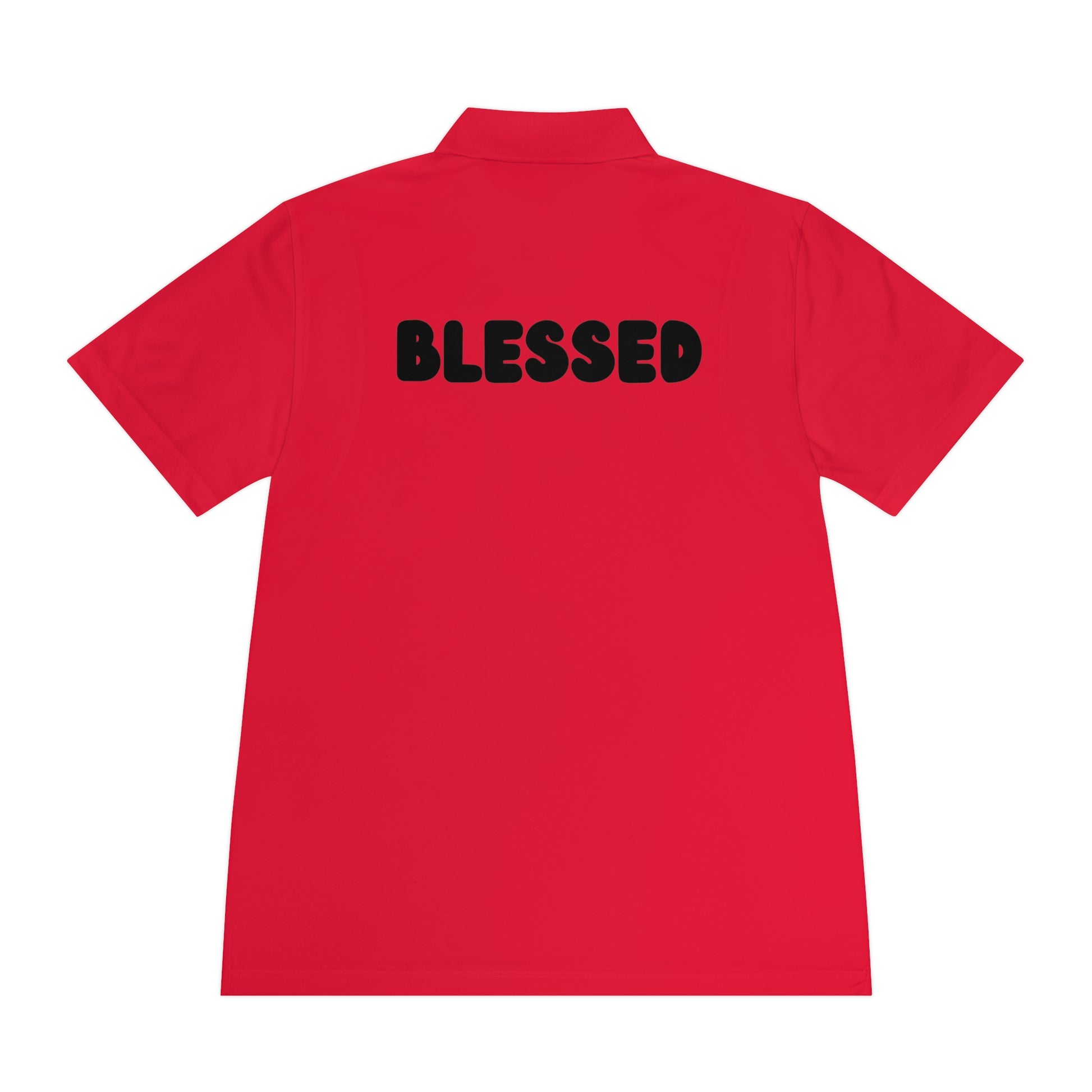 Blessed Men's Sport Polo Shirt - Comfortable Activewear, Casual Outings, Gym Attire, Gift for Him, Outdoor Activities