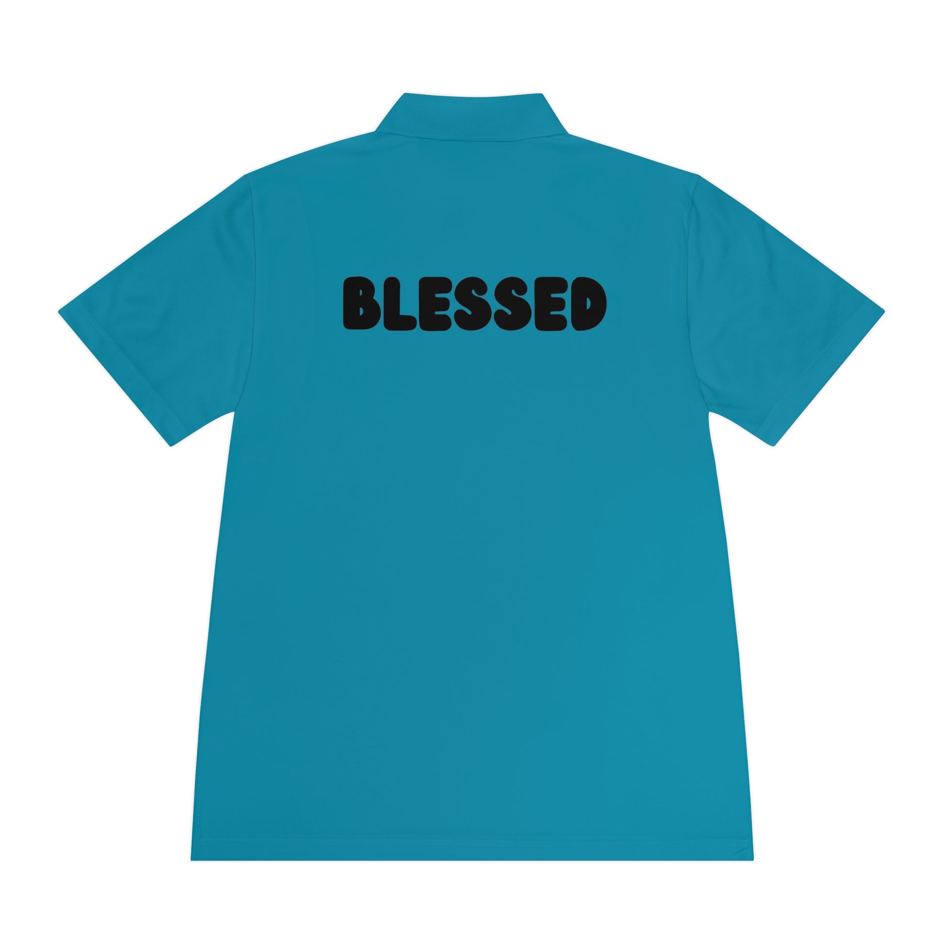 Blessed Men's Sport Polo Shirt - Comfortable Activewear, Casual Outings, Gym Attire, Gift for Him, Outdoor Activities