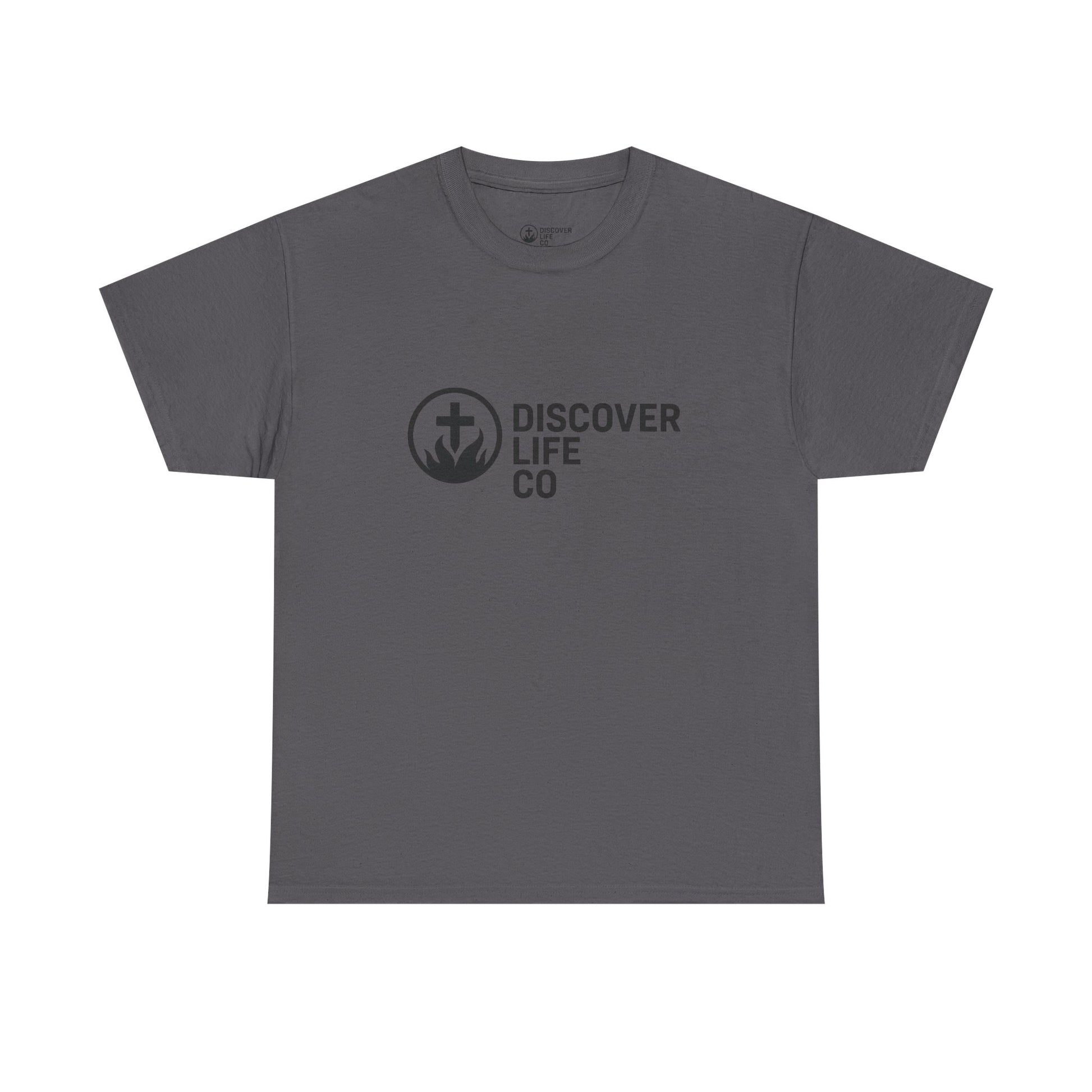 "A yes from God blesses you" Discover Life Unisex Heavy Cotton Tee - Inspirational Christian Shirt, Faith-Based Gift, Everyday Wear, Spiritual Apparel