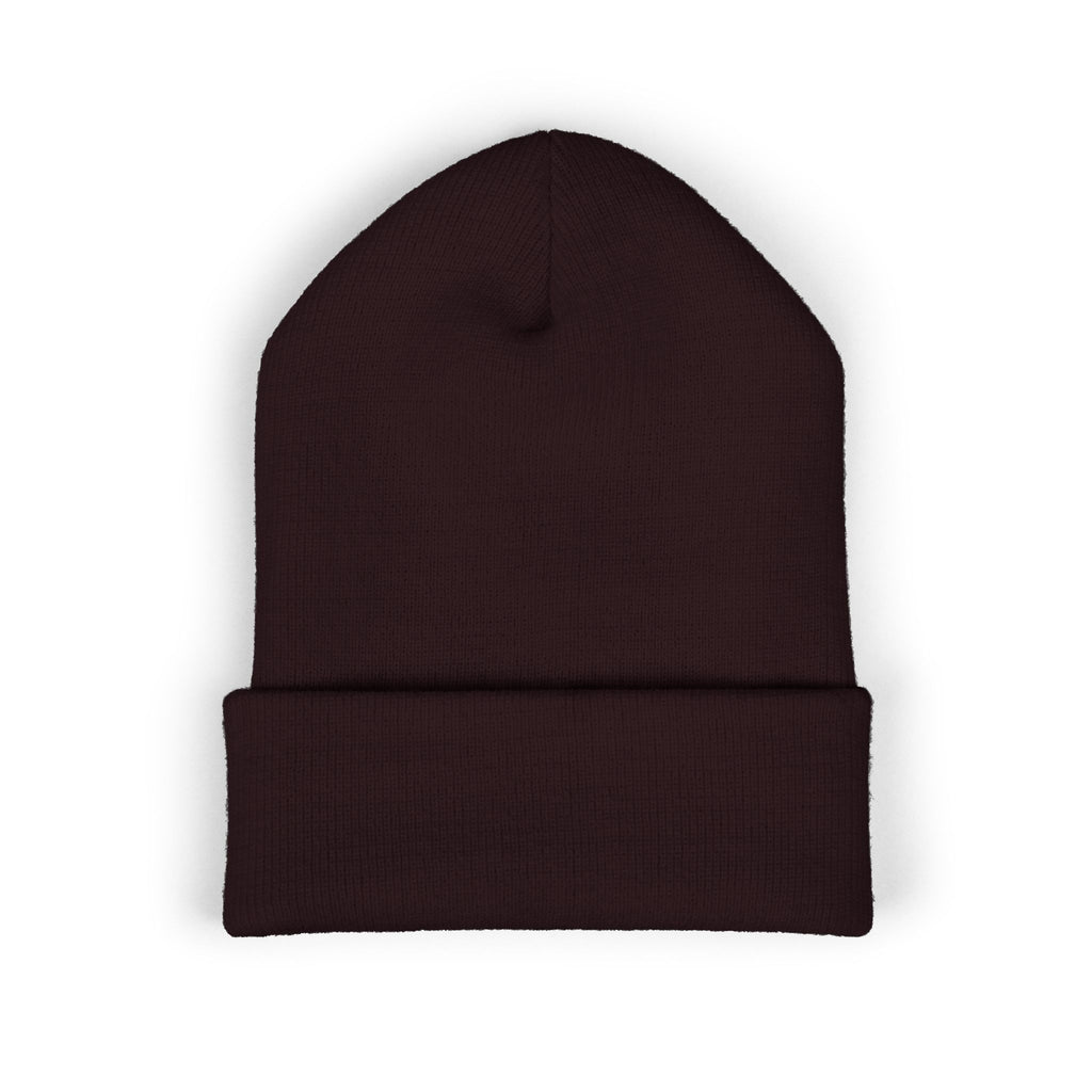 "Discover Life Co"  Embroidered Cuffed Beanie
