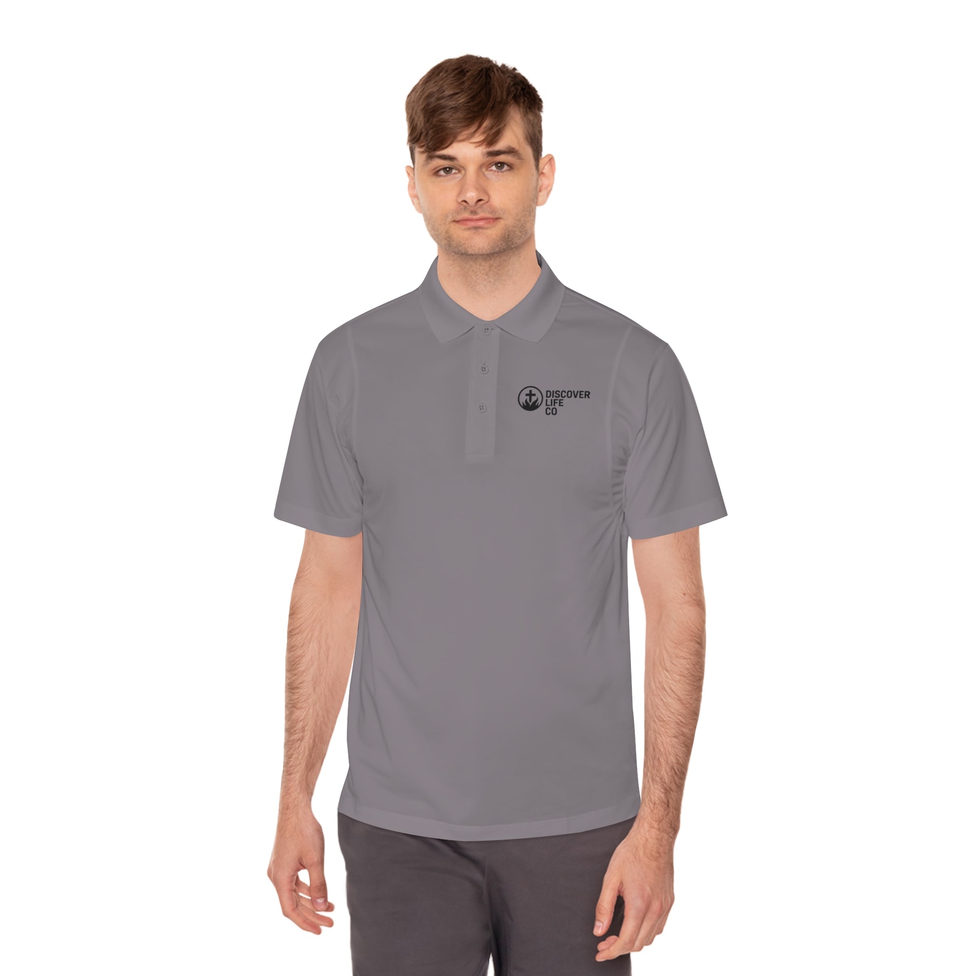 Blessed Men's Sport Polo Shirt - Comfortable Activewear, Casual Outings, Gym Attire, Gift for Him, Outdoor Activities