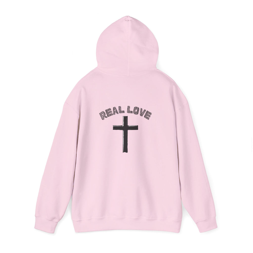 "Real love, Cross" Men's Sweatshirt