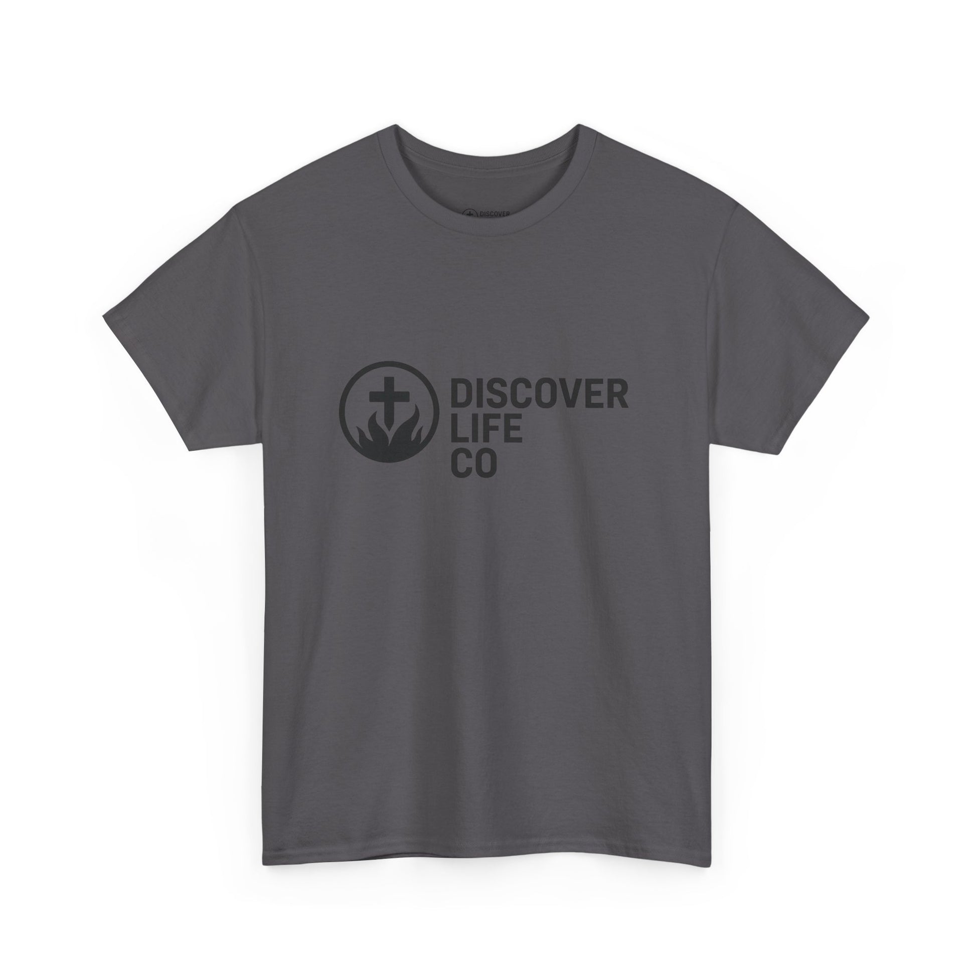 "A yes from God blesses you" Discover Life Unisex Heavy Cotton Tee - Inspirational Christian Shirt, Faith-Based Gift, Everyday Wear, Spiritual Apparel