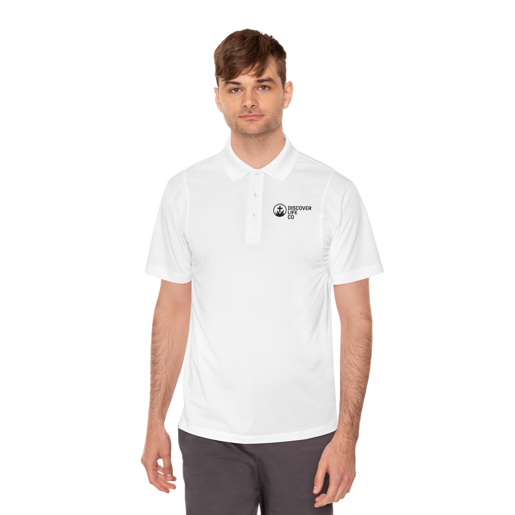 Blessed Men's Sport Polo Shirt - Comfortable Activewear, Casual Outings, Gym Attire, Gift for Him, Outdoor Activities