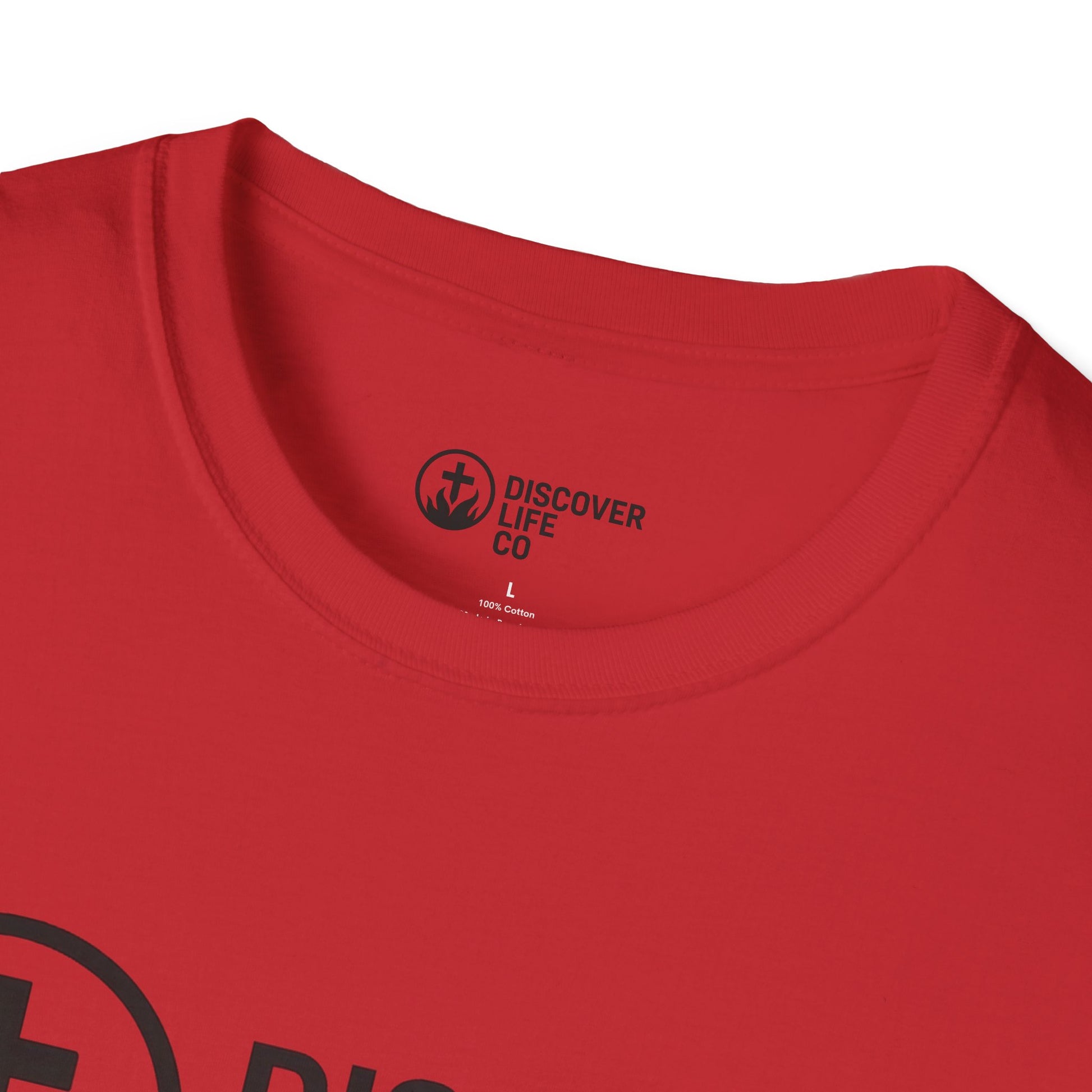 Discover Life T-Shirt - Faith, Refuge Design for Spiritual Journeys, Church Events, Gifts, Everyday Wear