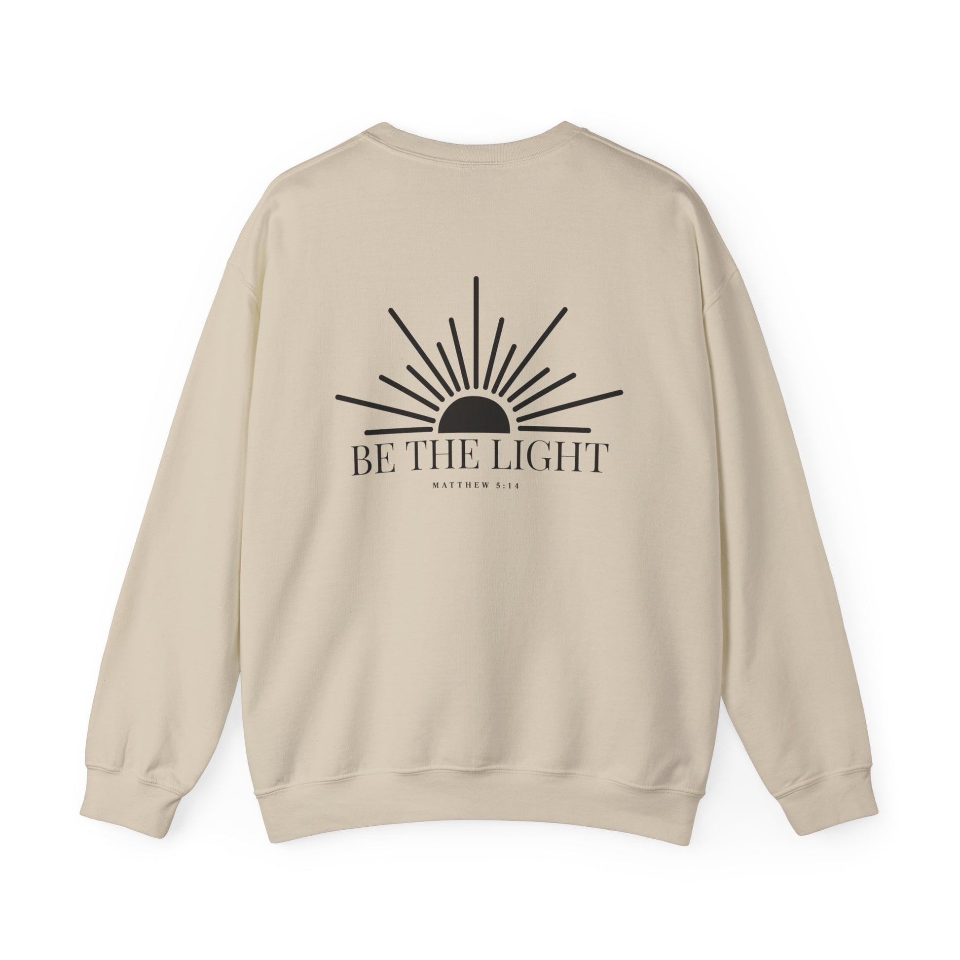 "Be the light" Men's Crewneck