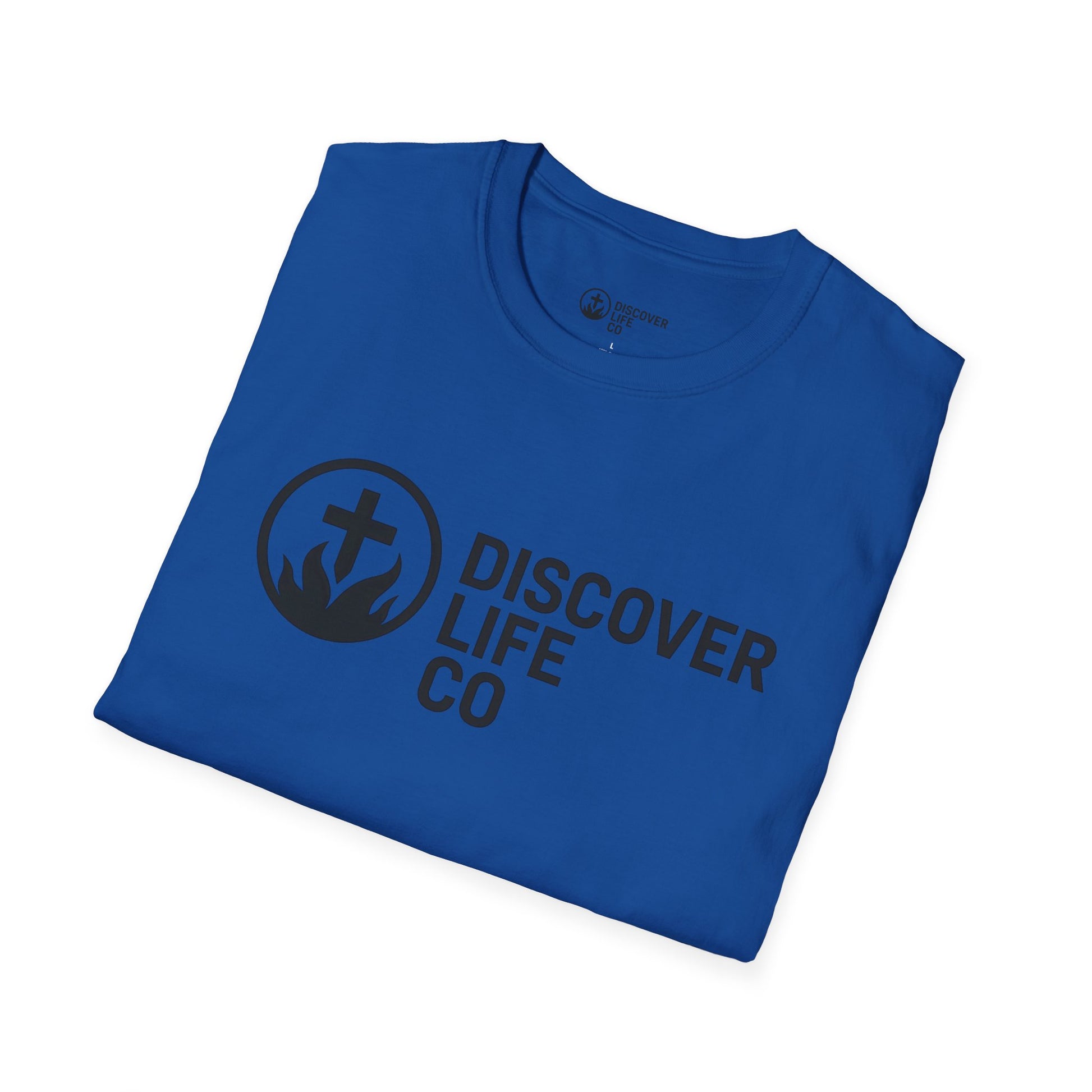 Discover Life T-Shirt - Faith, Refuge Design for Spiritual Journeys, Church Events, Gifts, Everyday Wear