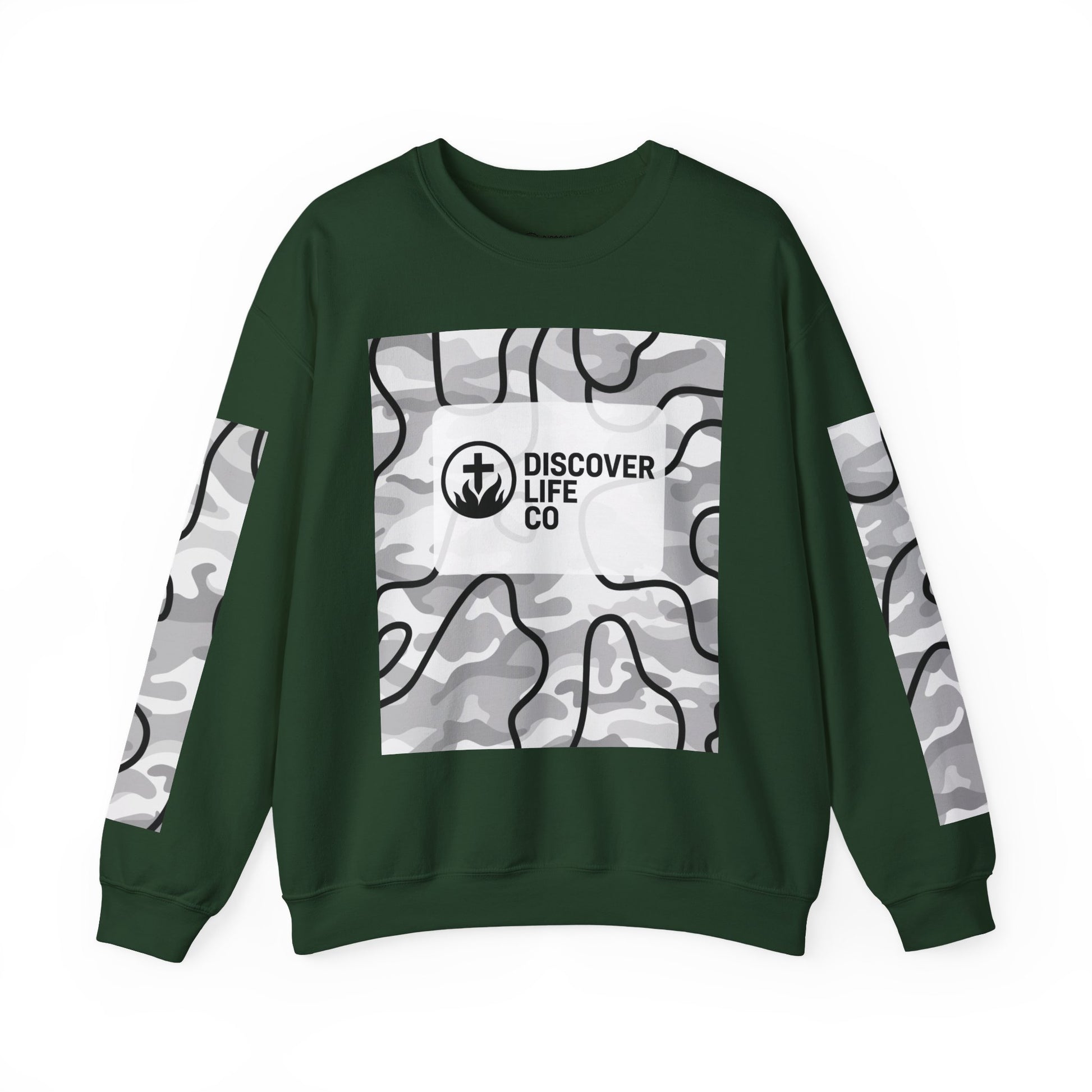 "Blessed" Men's Camo Crewneck