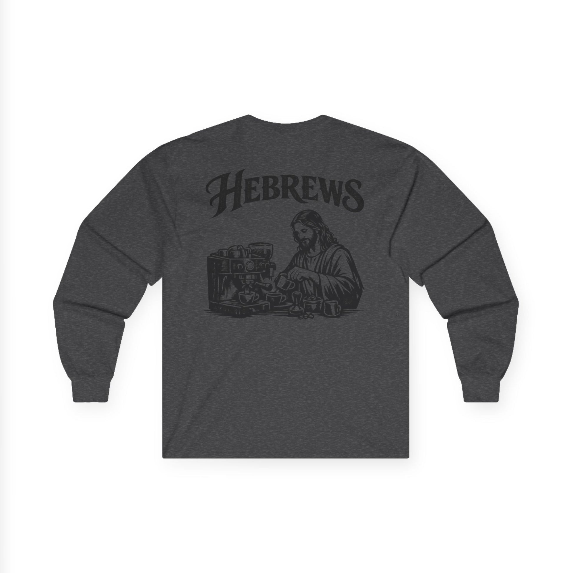 "Hebrews Espresso" Women's Long Sleeve