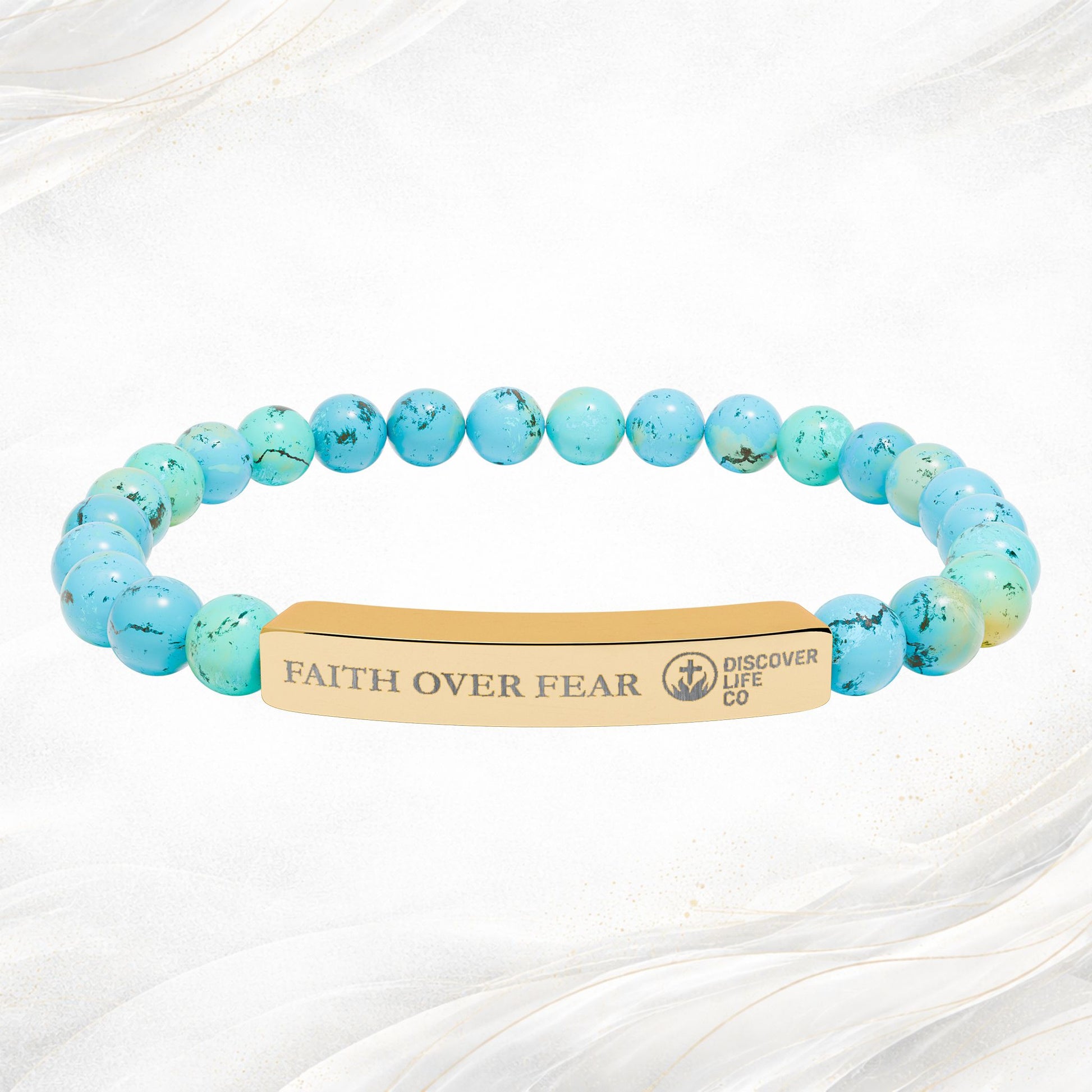 "Faith Over Fear" Never Alone Bracelets
