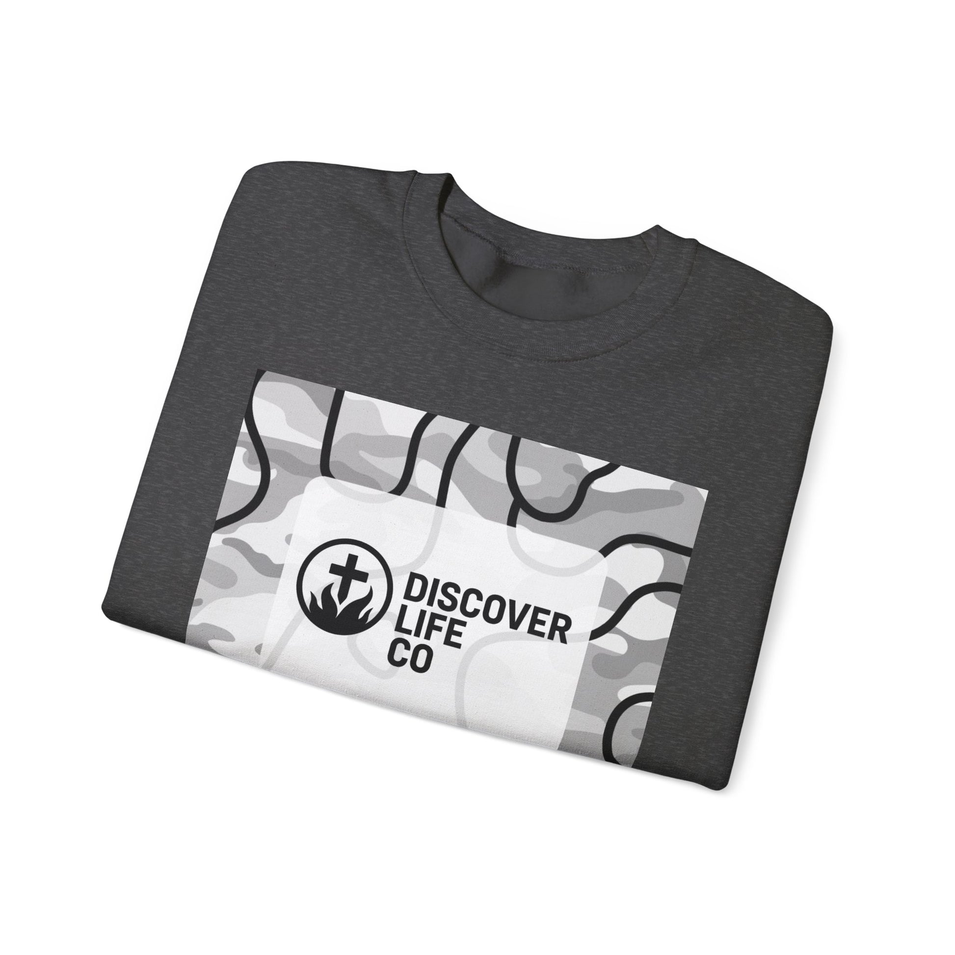 "Hope" Men's Camo Crewneck