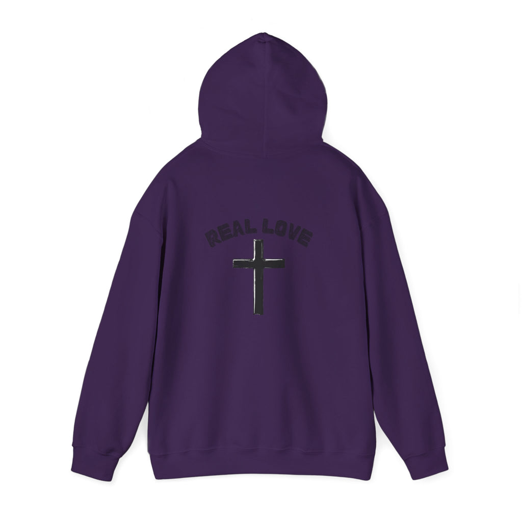 "Real love, Cross" Men's Sweatshirt