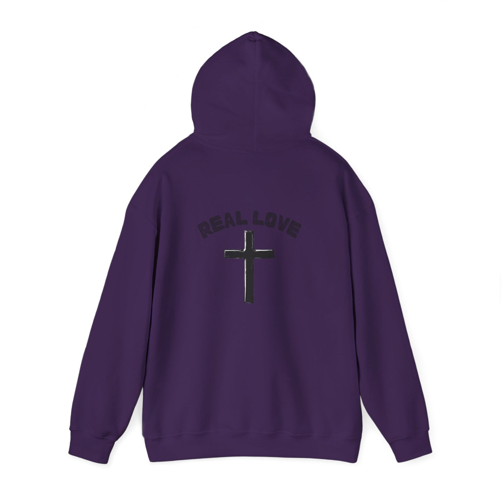 "Real love, Cross" Men's Sweatshirt