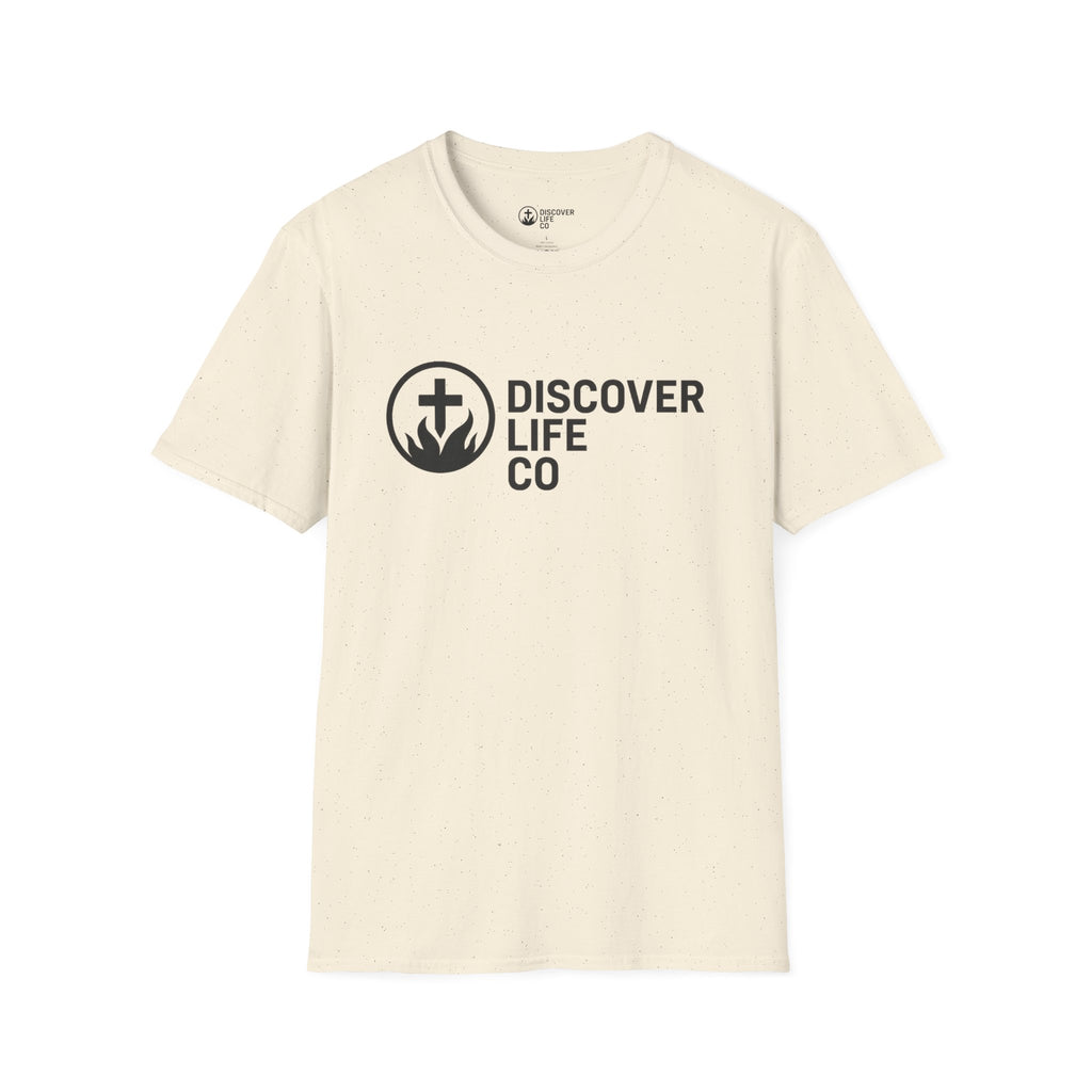 Faith-Inspired T-Shirt - Discover Life Co, Inspirational Apparel, Christian Clothing, Spreading Hope, Everyday Wear