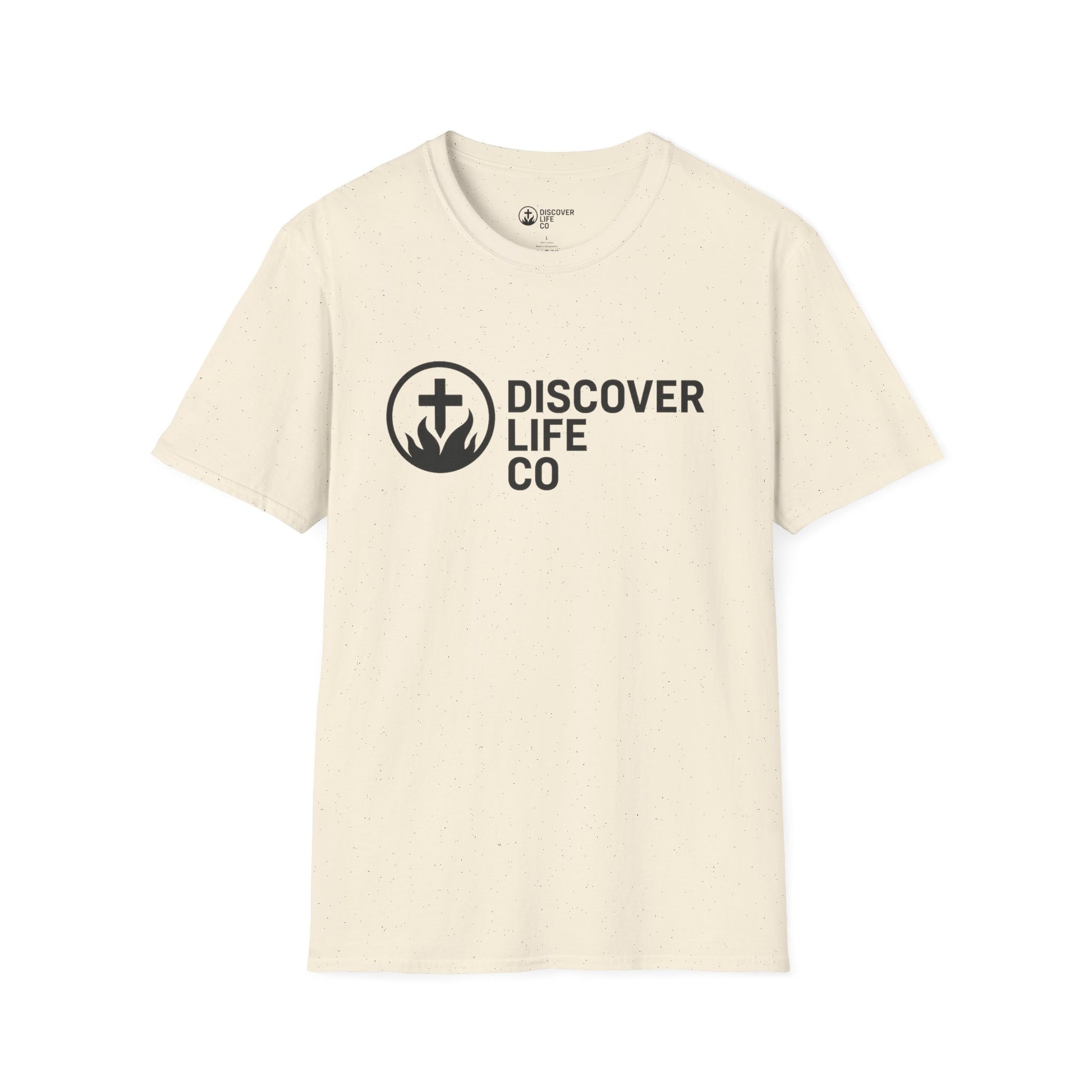 Faith-Inspired T-Shirt - Discover Life Co, Inspirational Apparel, Christian Clothing, Spreading Hope, Everyday Wear