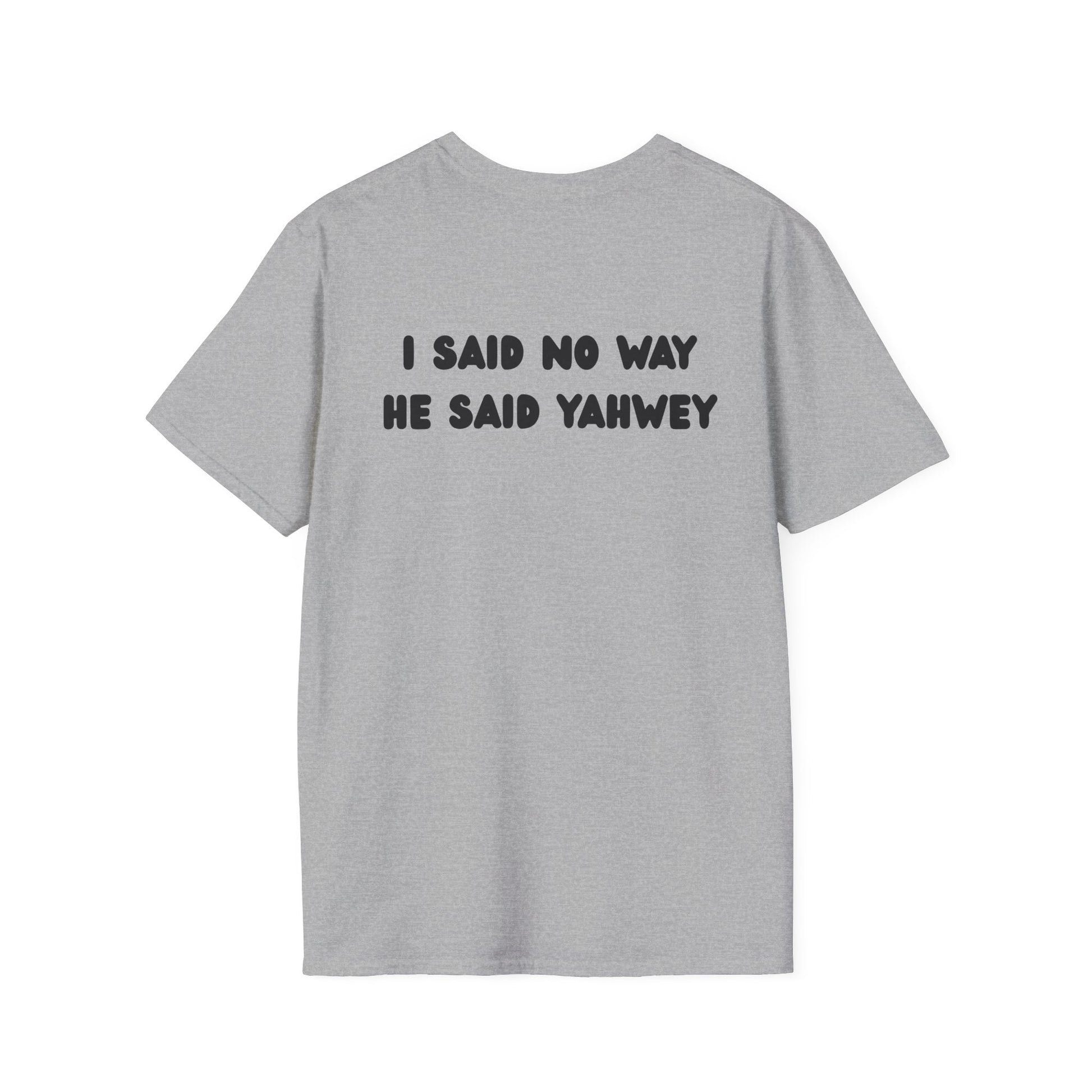 Softstyle T-Shirt, Inspirational Graphic Tee, Christian Apparel, Casual Everyday Wear, Unique Gift for Him/Her, Faith-Based Clothing