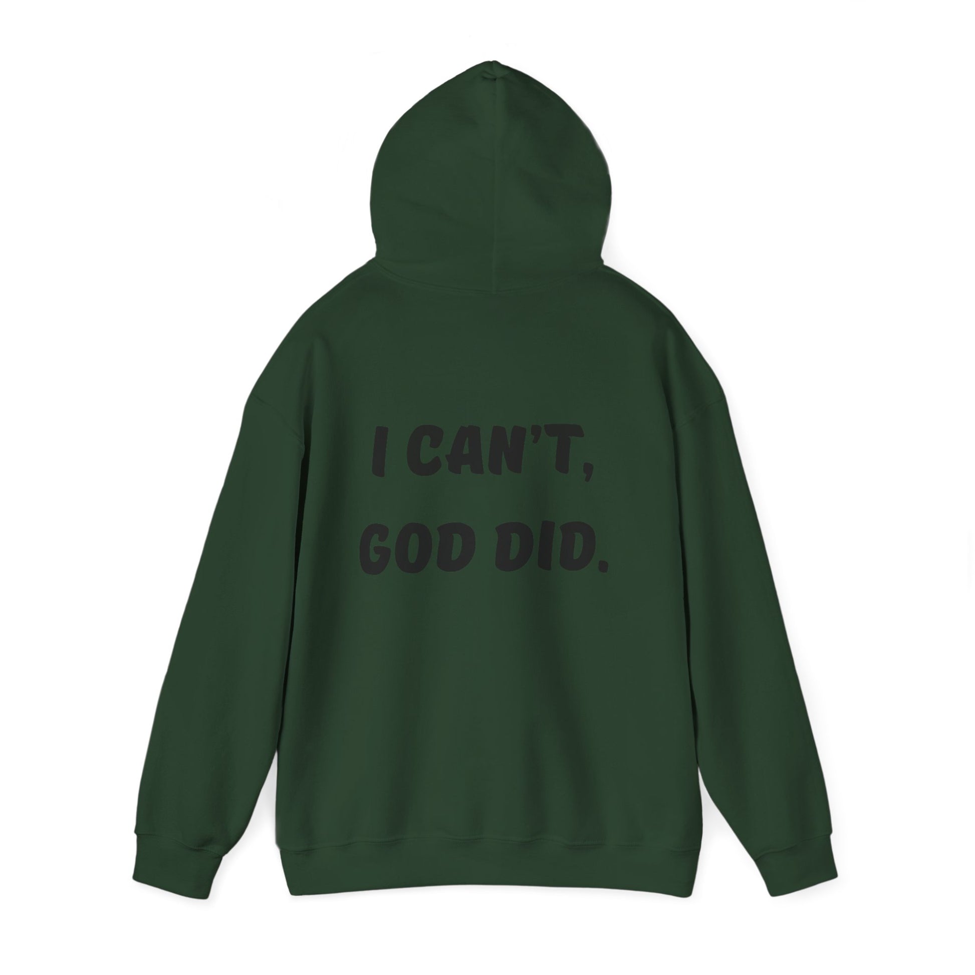 "I can't, God did." Men's Sweatshirt