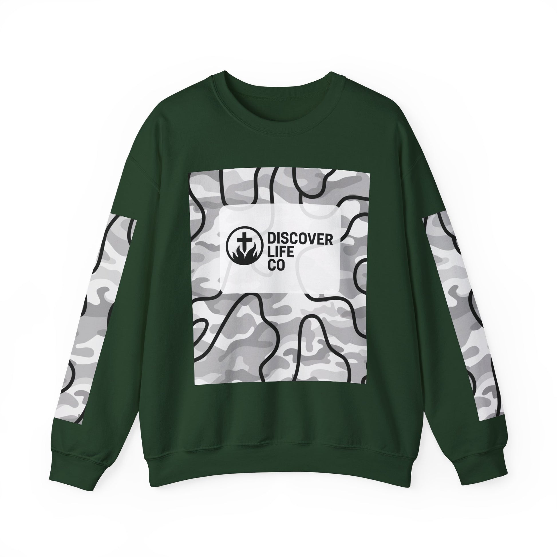 "Hope" Men's Camo Crewneck
