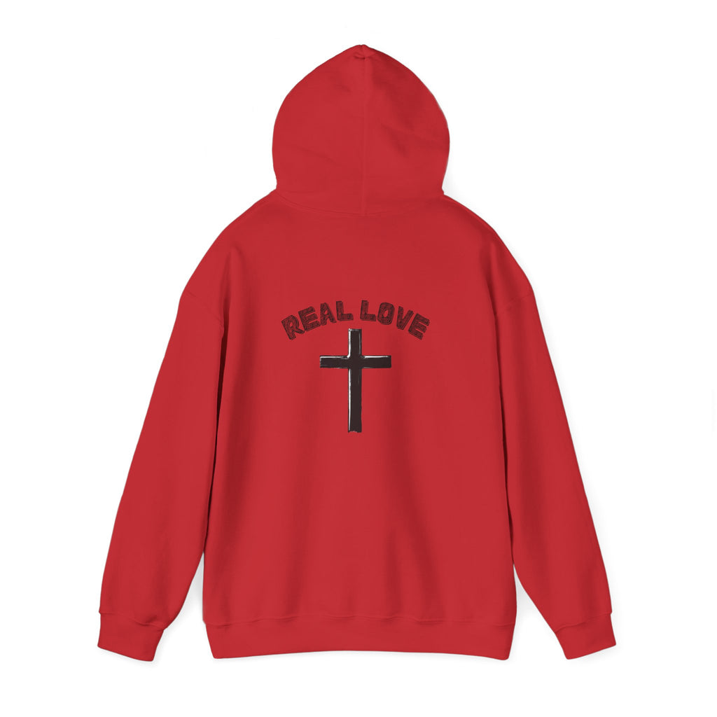"Real love, Cross" Men's Sweatshirt