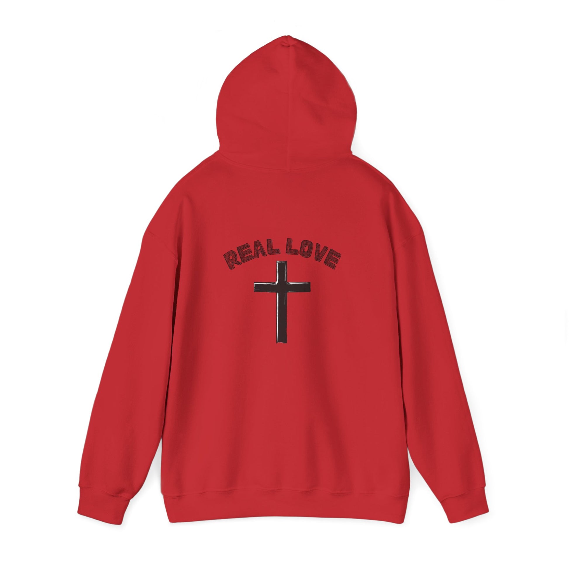 "Real love, Cross" Men's Sweatshirt
