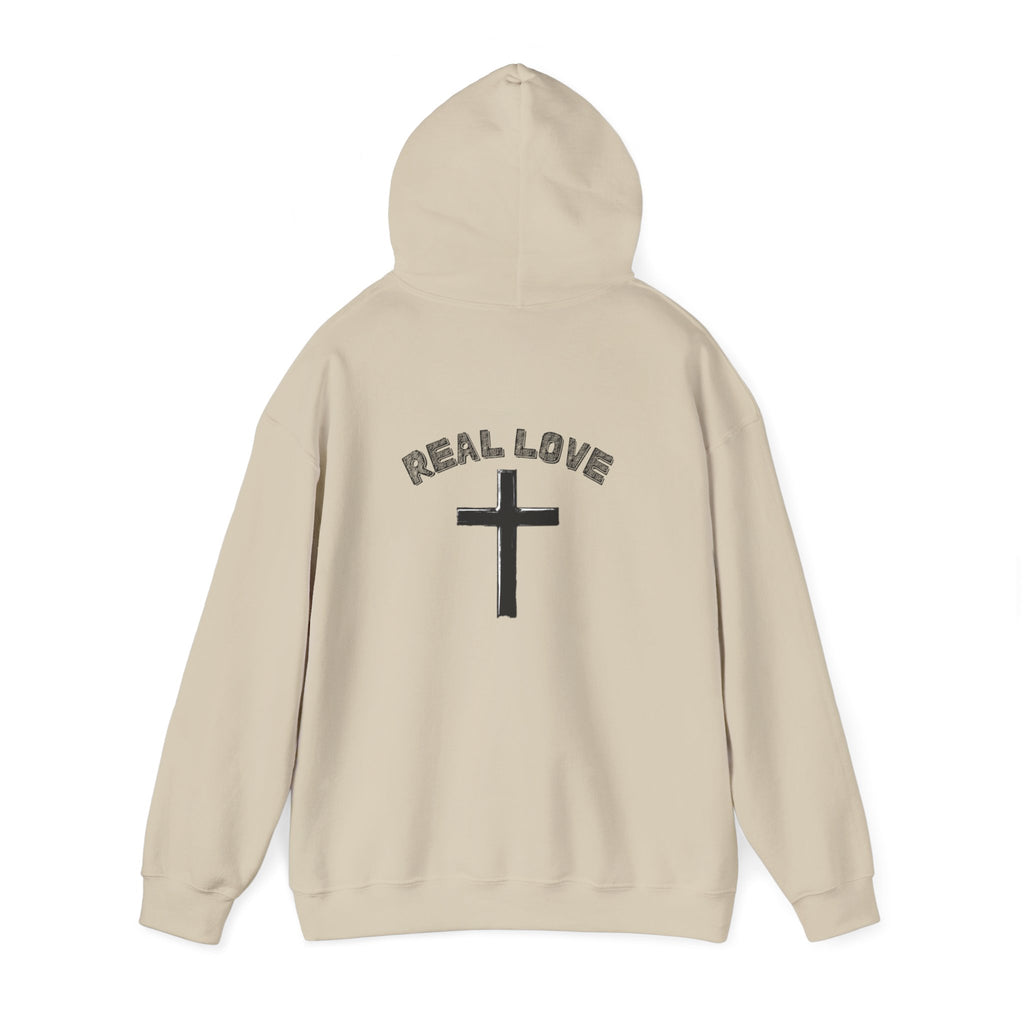 "Real love, Cross" Men's Sweatshirt