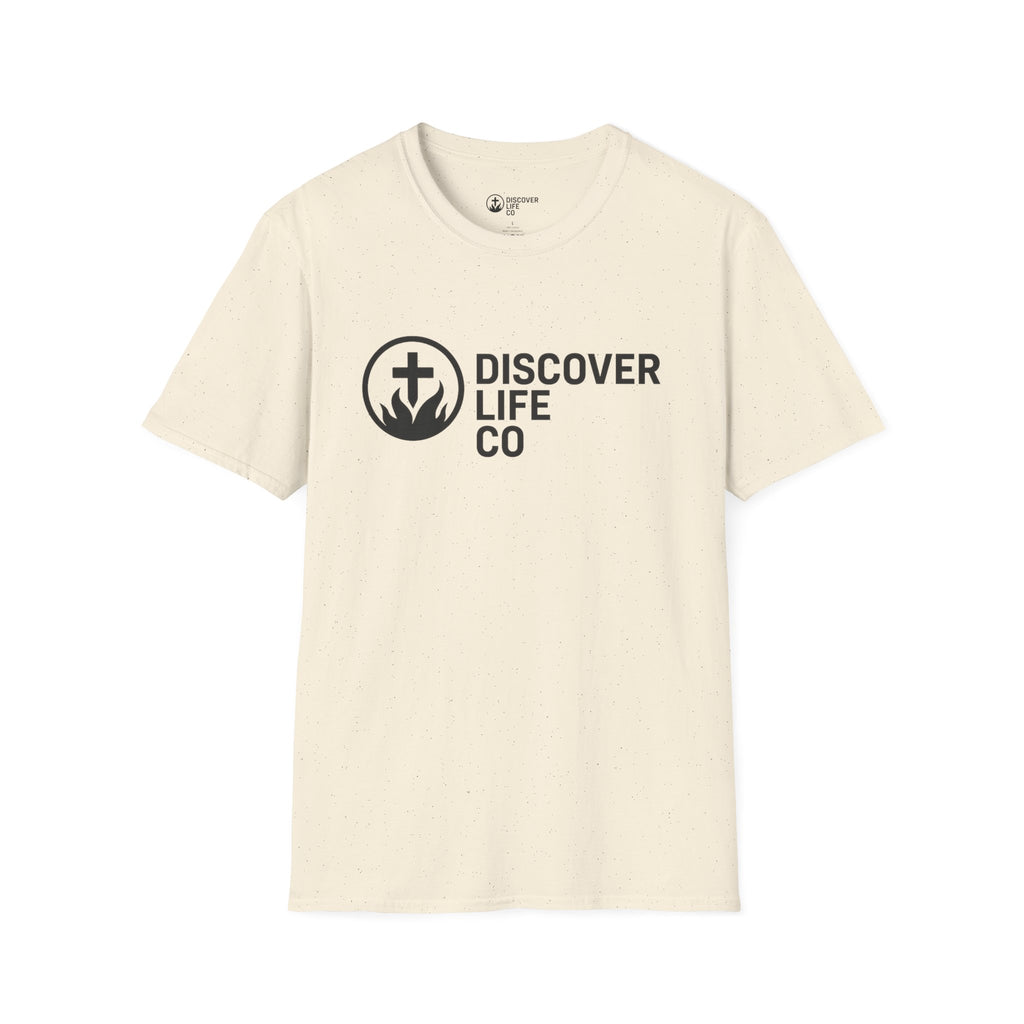 Faith-Inspired Softstyle T-Shirt - Discover Life, Christian Tee, Inspirational Wear, Bible Quote Shirt, Everyday Casual
