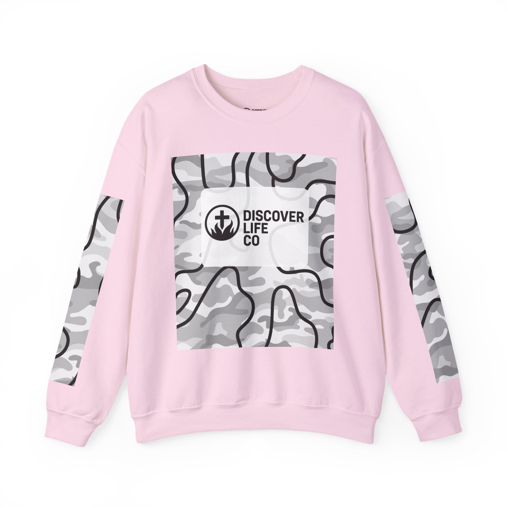 "Blessed" Men's Camo Crewneck