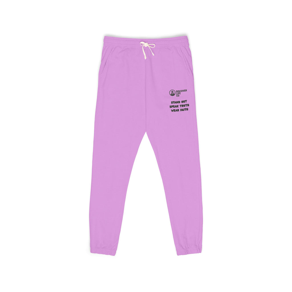 Cozy Garment-Dyed Fleece Sweatpants - Perfect for Relaxation, Loungewear, Gifting, or Outdoor Adventures - Stylish Comfort!