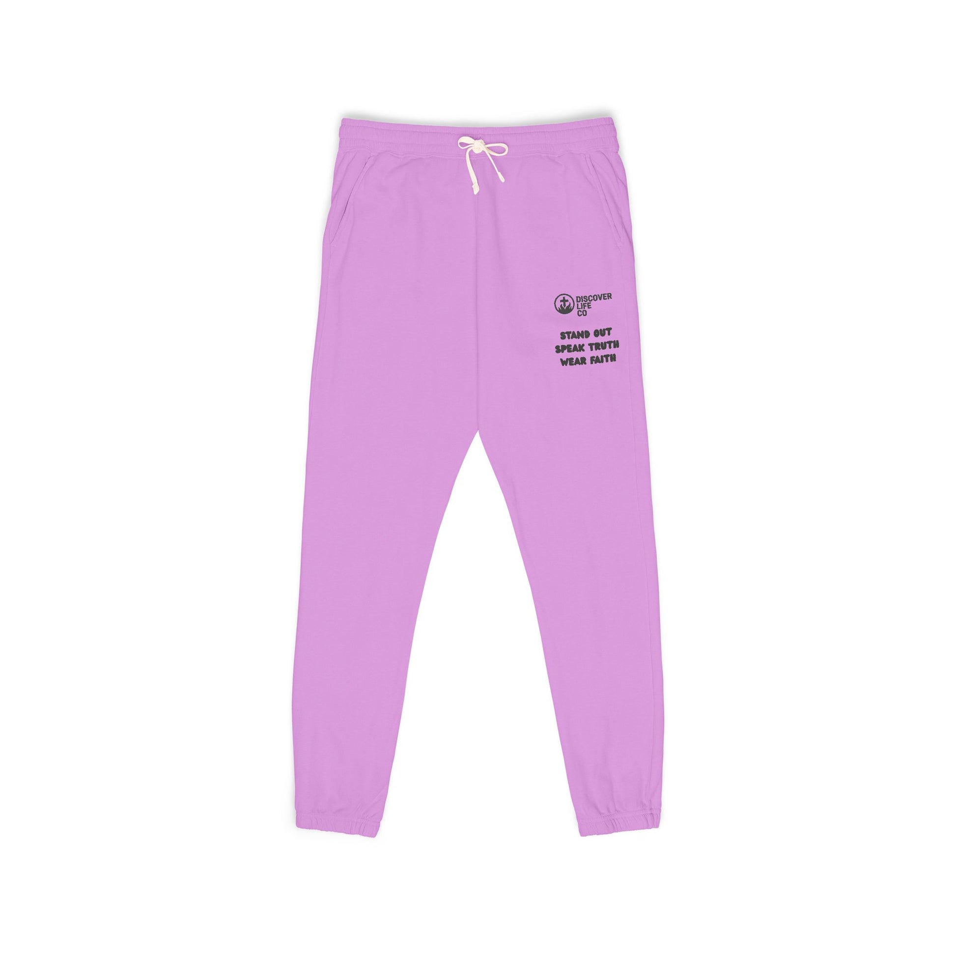 Cozy Garment-Dyed Fleece Sweatpants - Perfect for Relaxation, Loungewear, Gifting, or Outdoor Adventures - Stylish Comfort!