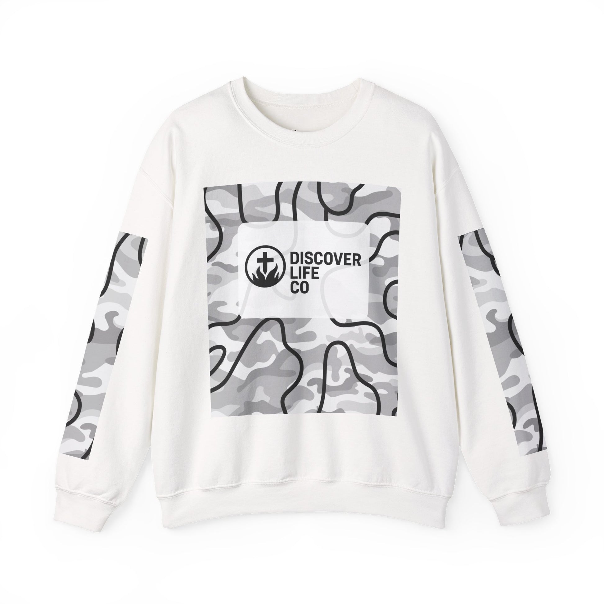 "Hope" Men's Camo Crewneck