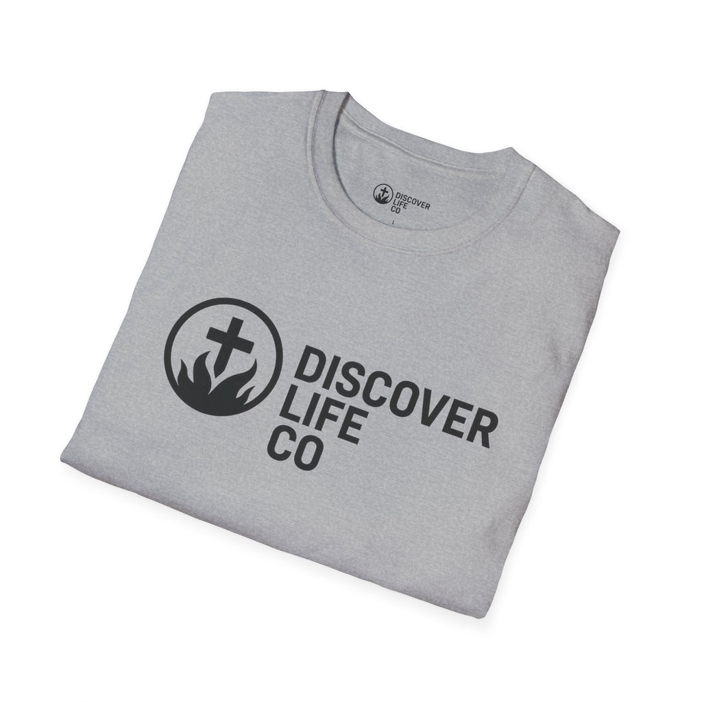 Faith-Inspired T-Shirt - Discover Life Co, Inspirational Apparel, Christian Clothing, Spreading Hope, Everyday Wear