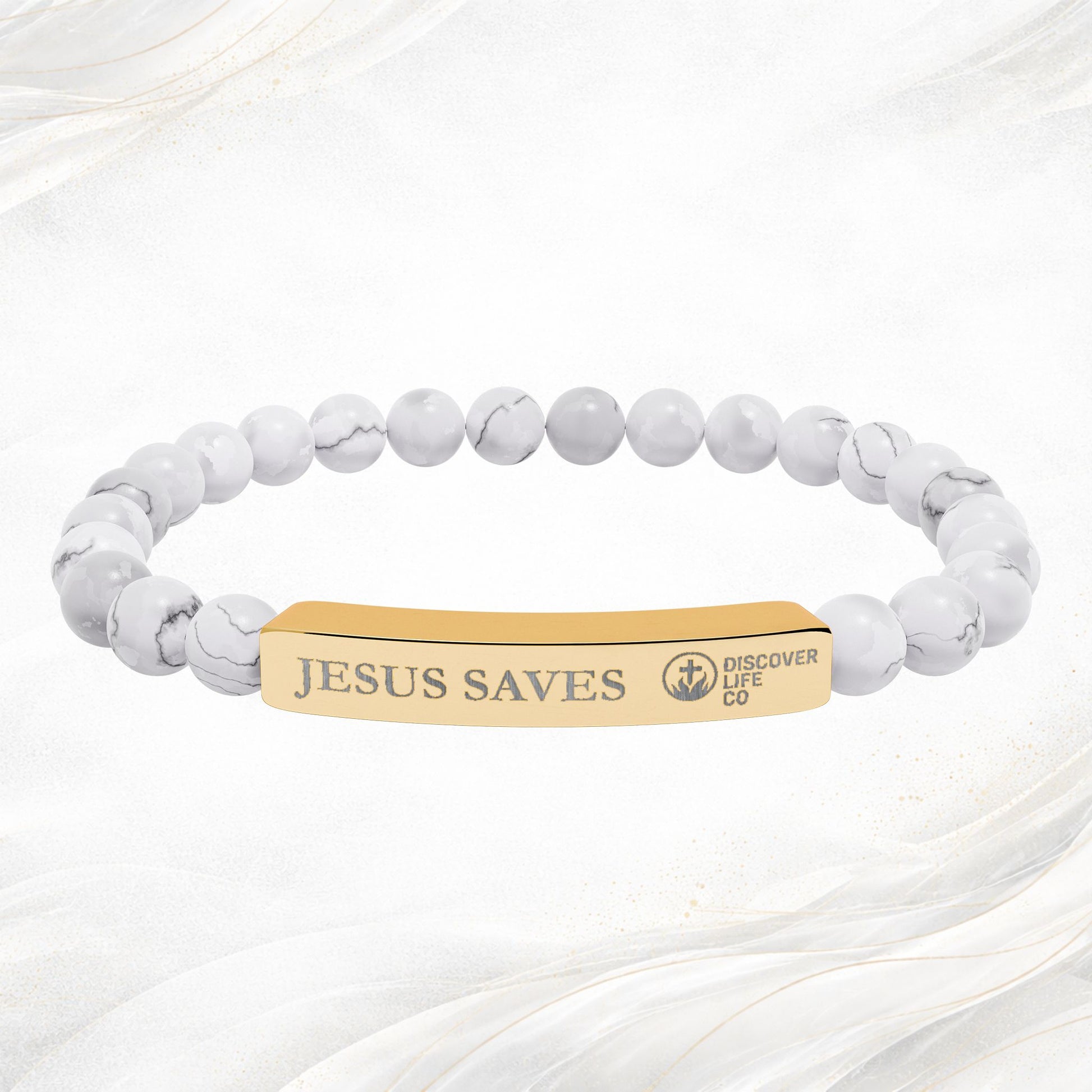 "Jesus Saves" Never Alone Bracelets