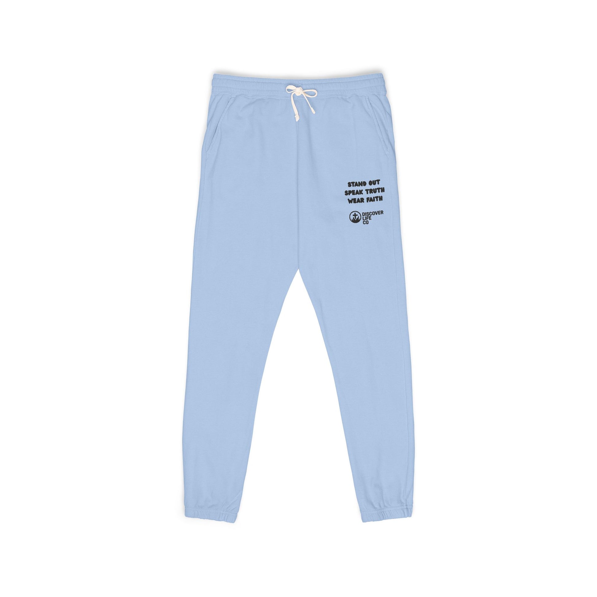 "Stand out, speak truth, wear faith" Men's Sweatpants