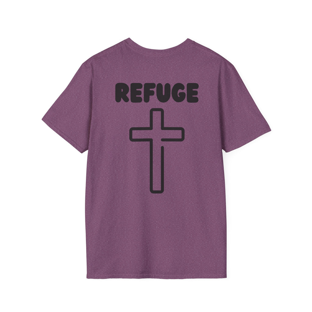 "Refuge, Cross" Men's T-Shirt