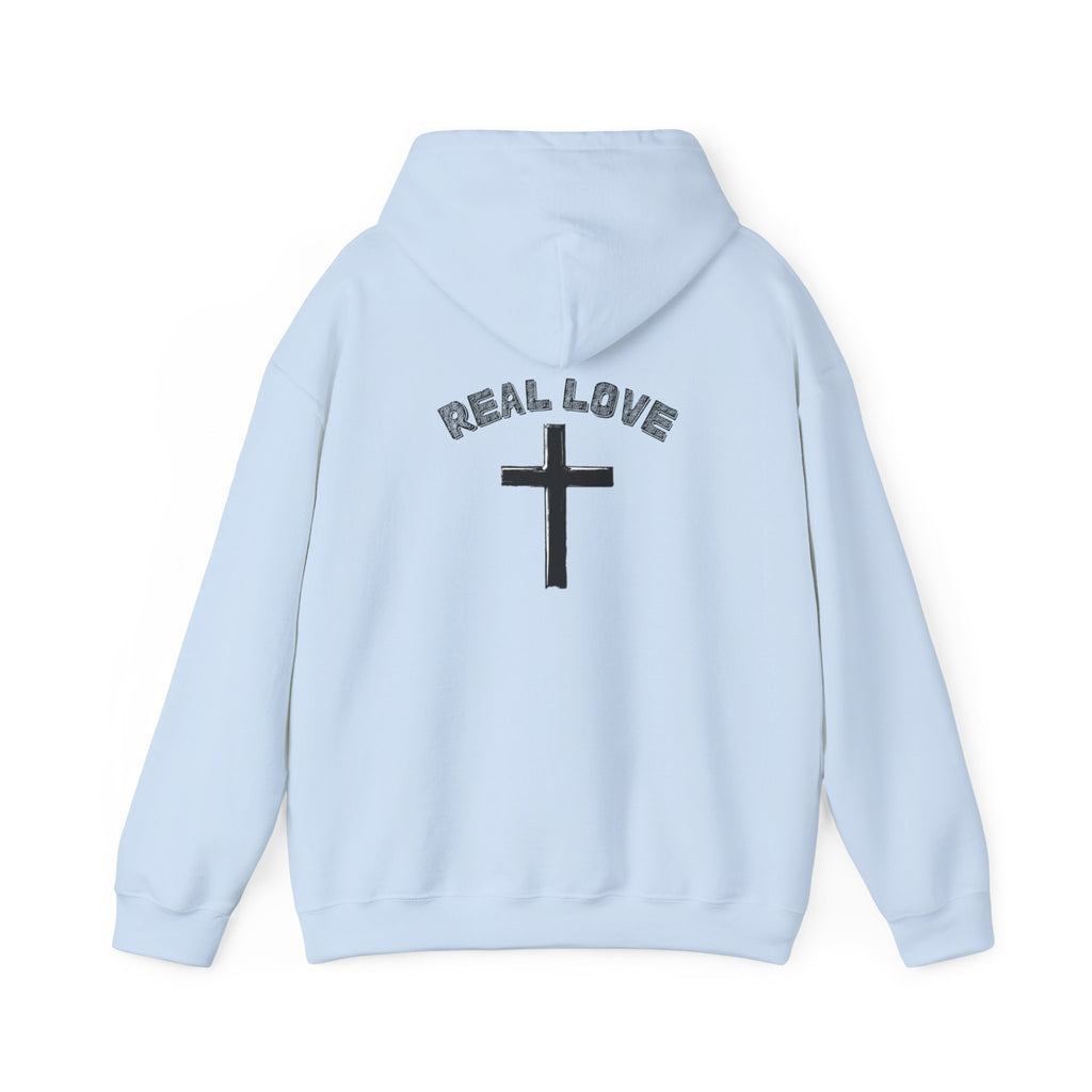 "Real love, Cross" Men's Sweatshirt