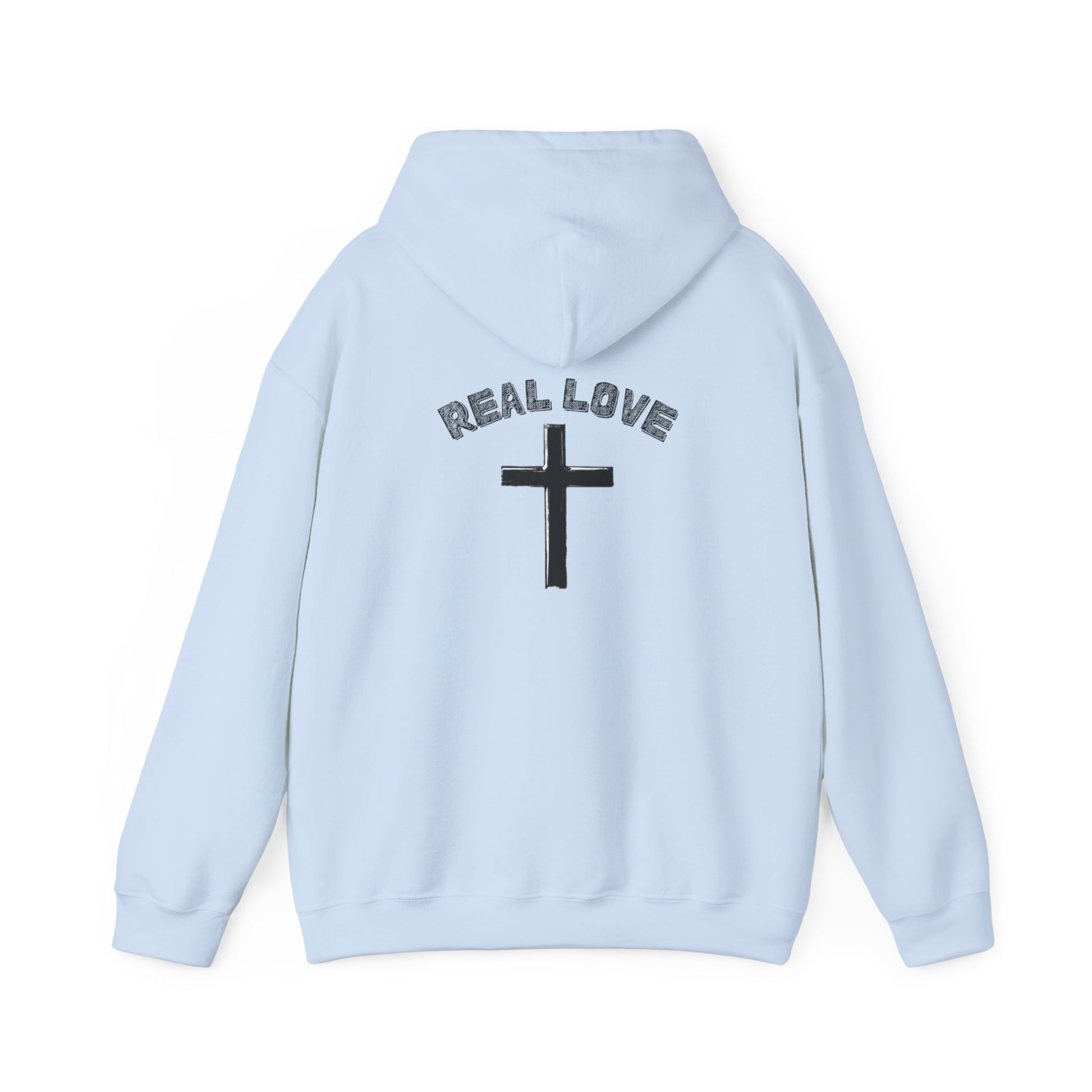 "Real love, Cross" Men's Sweatshirt