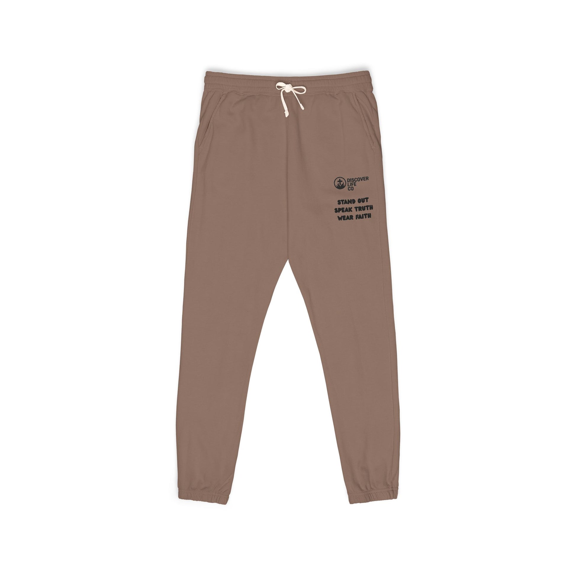 Cozy Garment-Dyed Fleece Sweatpants - Perfect for Relaxation, Loungewear, Gifting, or Outdoor Adventures - Stylish Comfort!