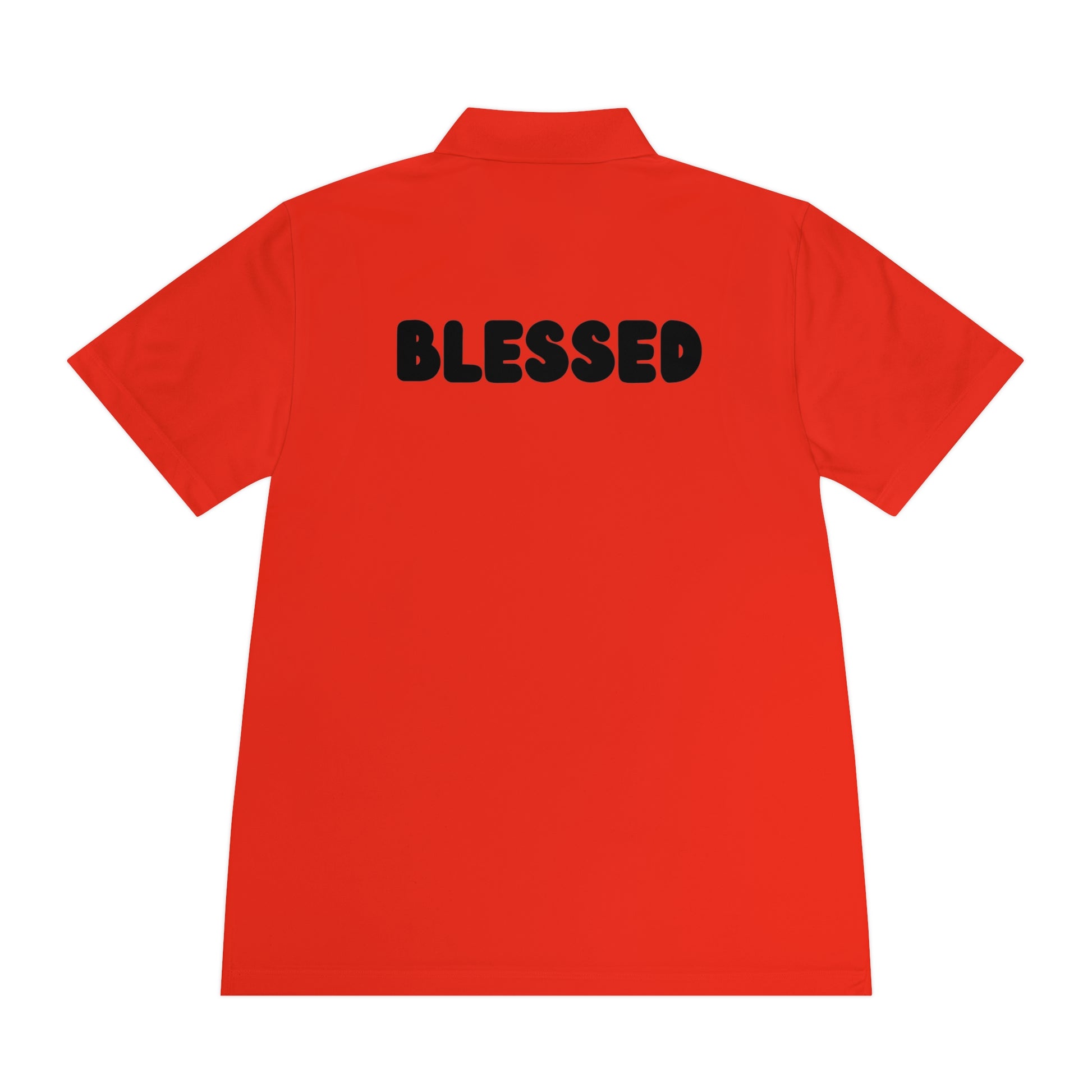 Blessed Men's Sport Polo Shirt - Comfortable Activewear, Casual Outings, Gym Attire, Gift for Him, Outdoor Activities