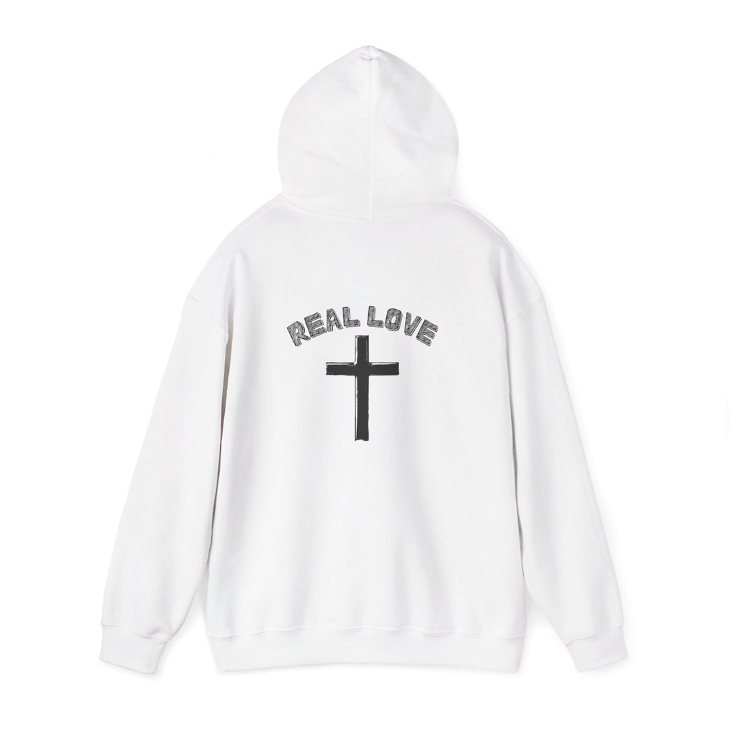 "Real love, Cross" Men's Sweatshirt
