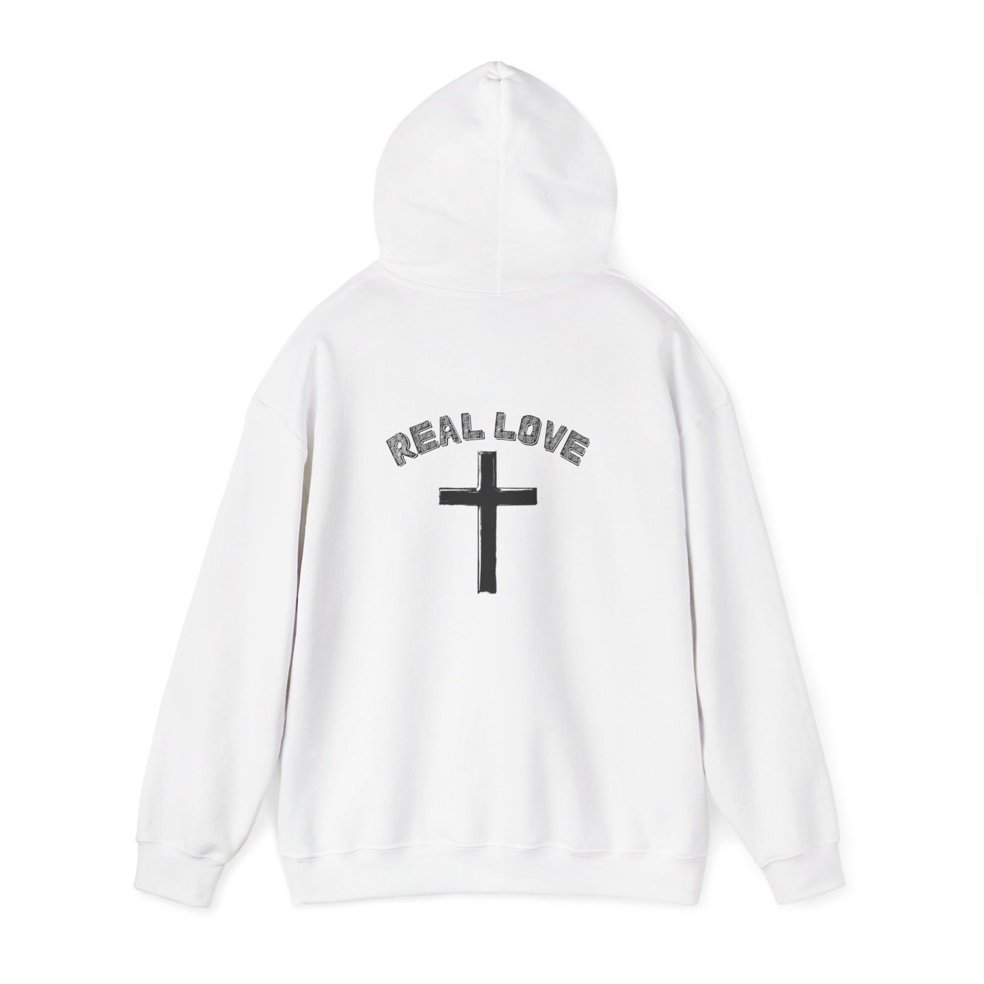 "Real love, Cross" Men's Sweatshirt
