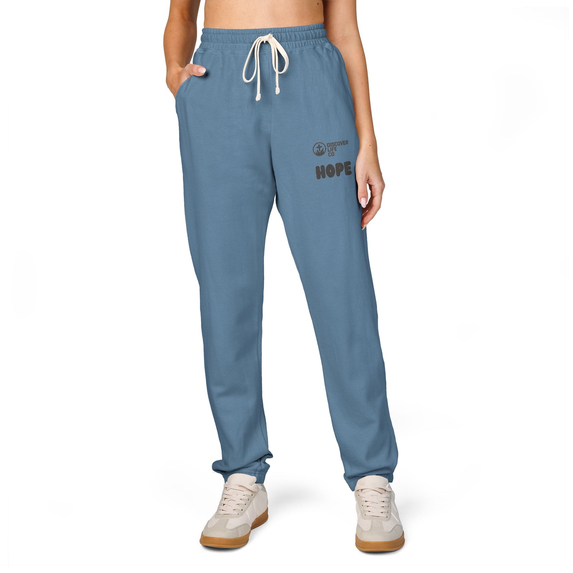 Cozy Garment-Dyed Fleece Sweatpants, Casual Lounge Pants, Comfortable Joggers, Perfect for Relaxing, Gift for Him or Her