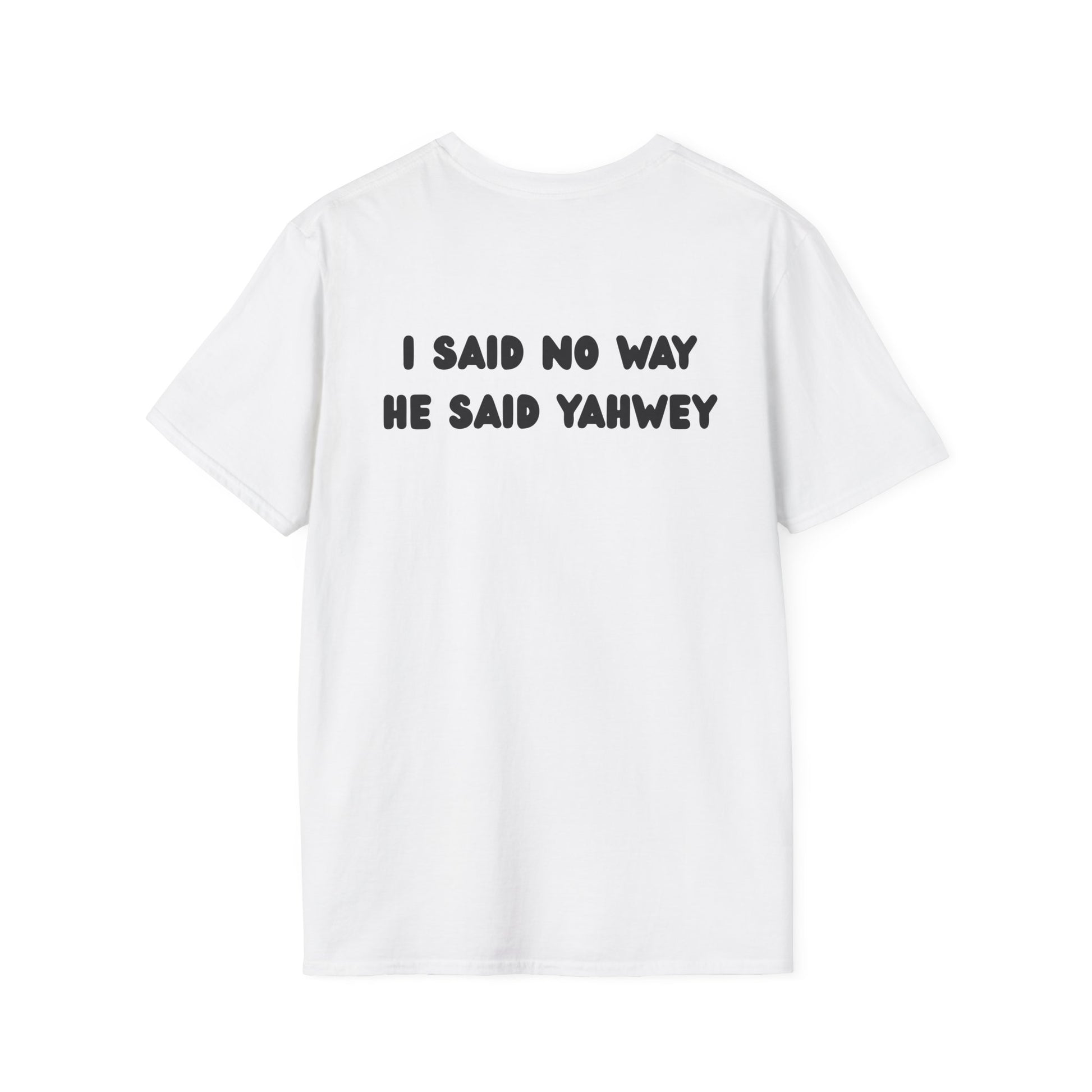 Softstyle T-Shirt, Inspirational Graphic Tee, Christian Apparel, Casual Everyday Wear, Unique Gift for Him/Her, Faith-Based Clothing