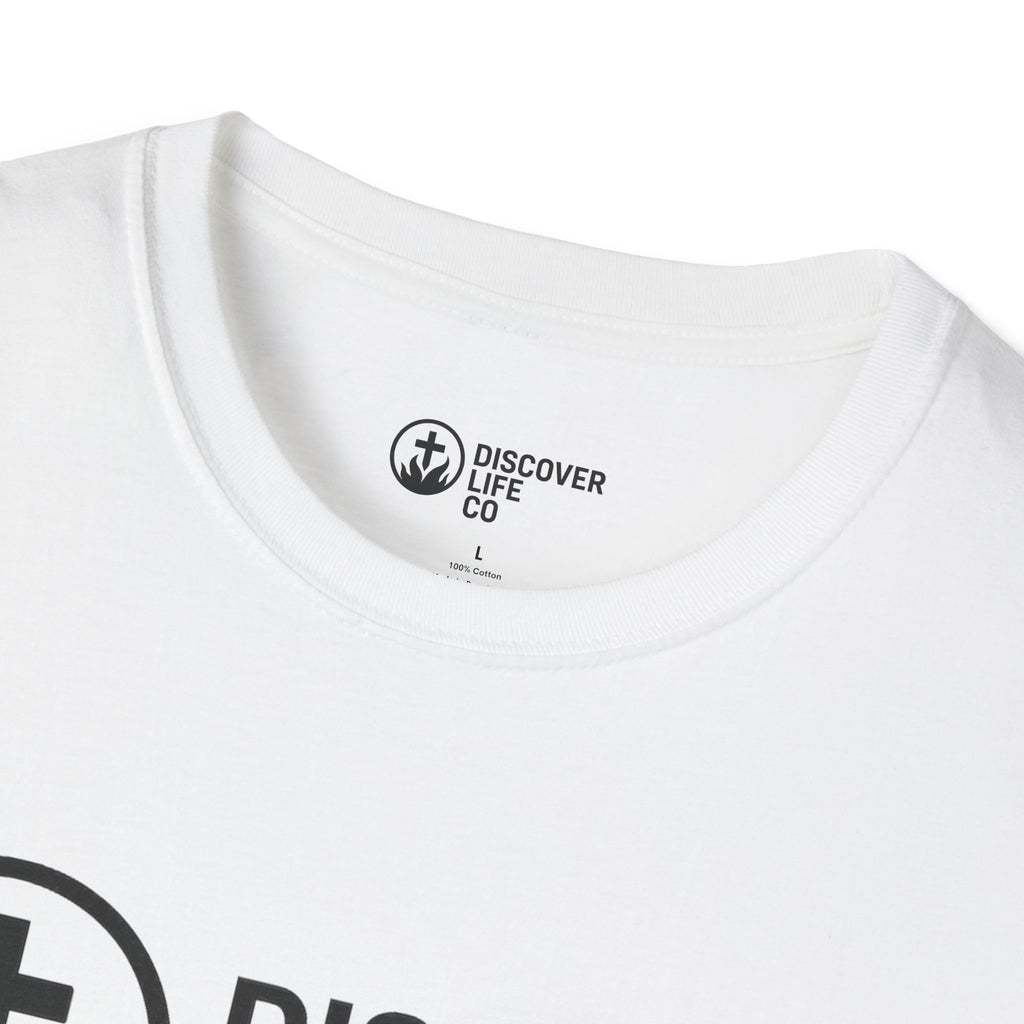 Faith-Inspired Unisex Softstyle T-Shirt - Blessed Graphic Tee, Comfortable Casual Wear for Everyday.