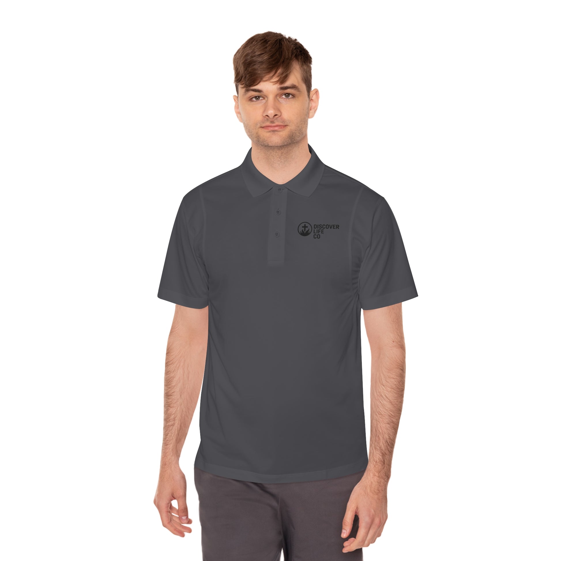 Blessed Men's Sport Polo Shirt - Comfortable Activewear, Casual Outings, Gym Attire, Gift for Him, Outdoor Activities