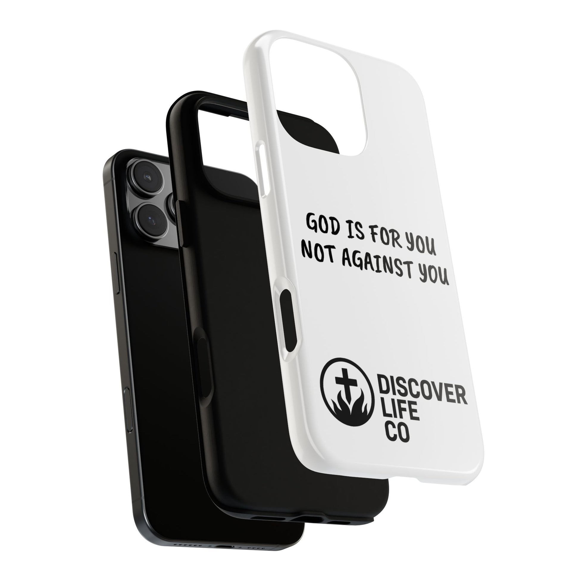 Inspirational Phone Case - God is For You, Motivational Gift, Christian Accessories, Faith-Based Case, Holiday Gift Idea